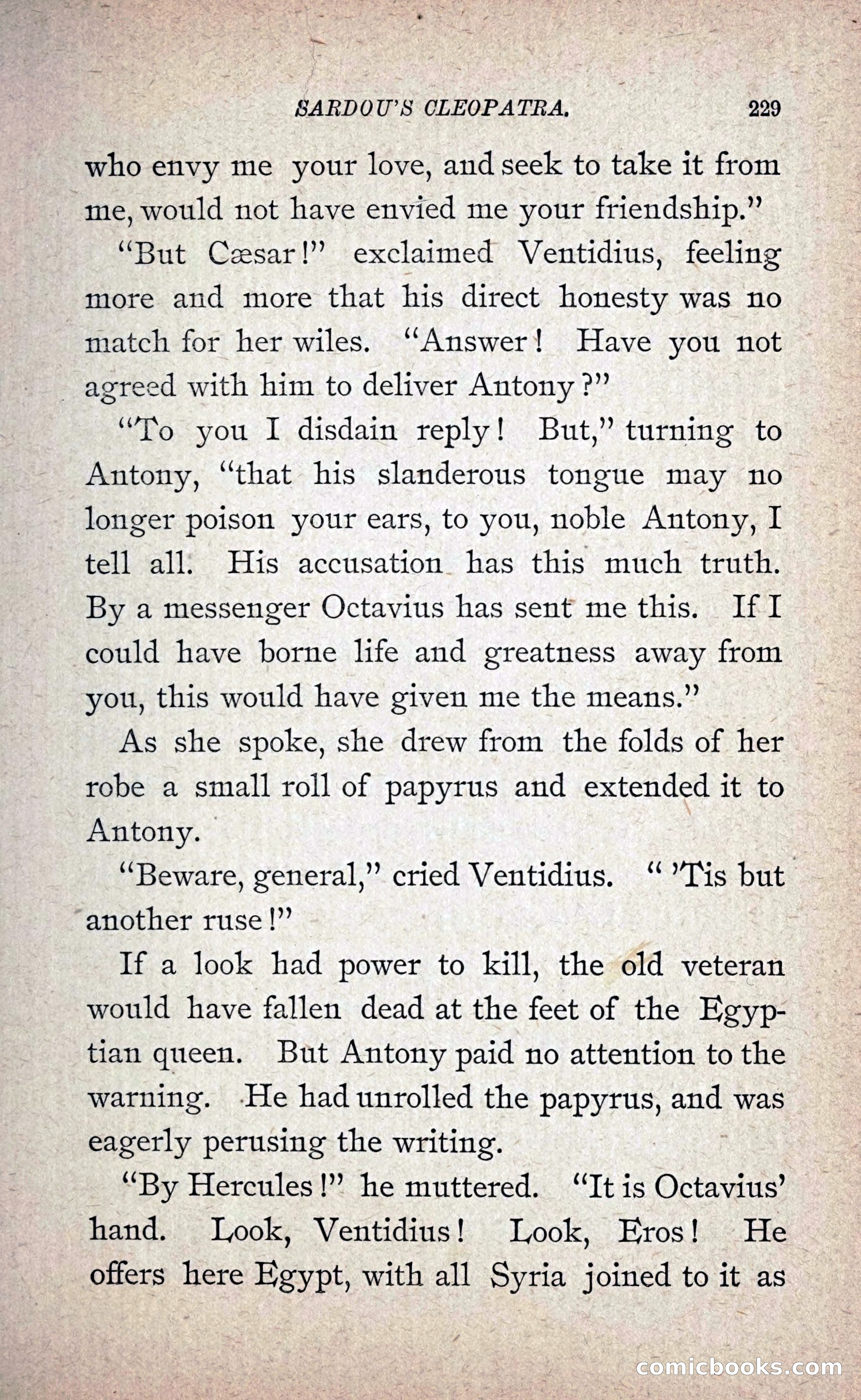 Sardou's Cleopatra — page 244 of 297