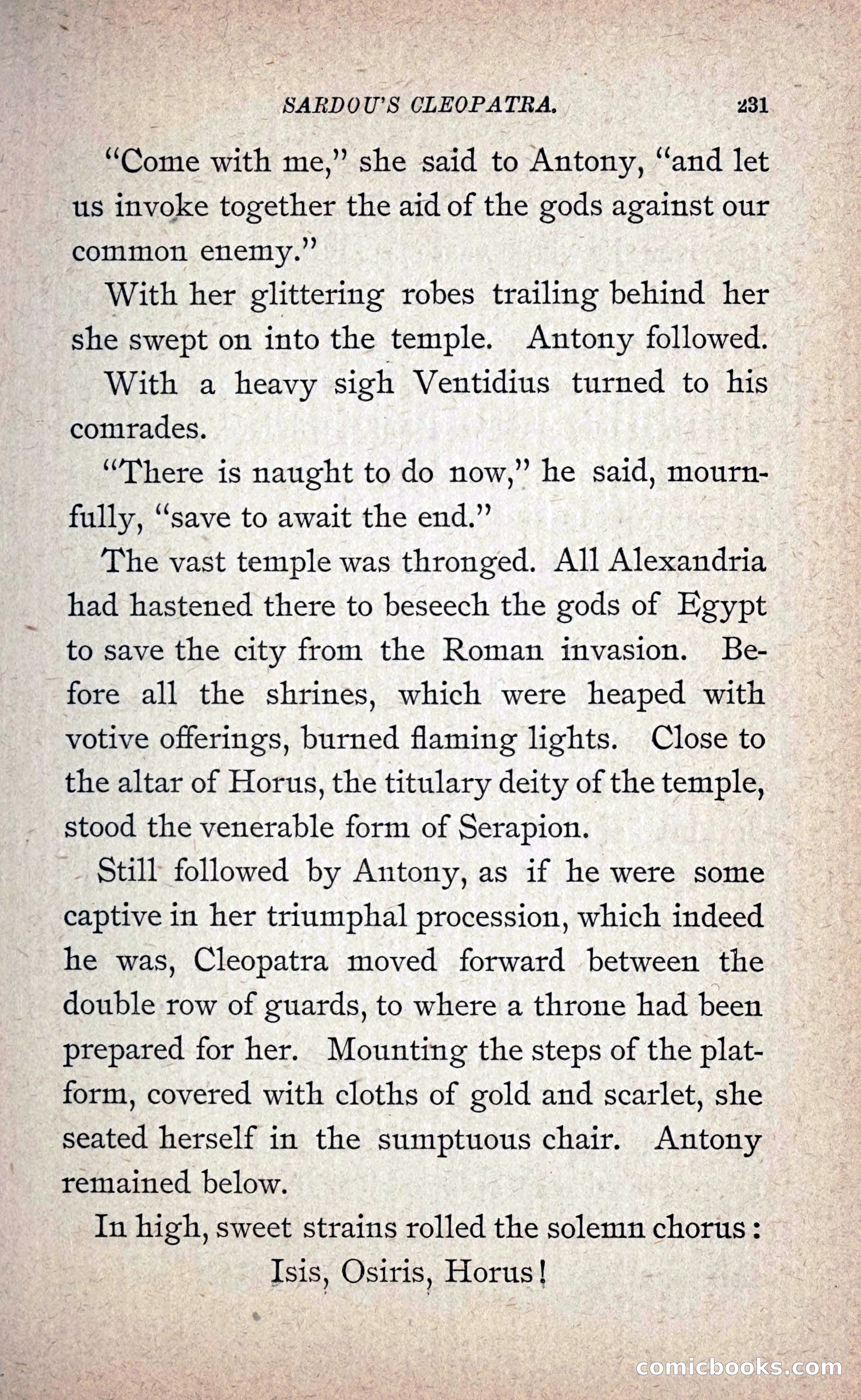 Sardou's Cleopatra — page 246 of 297