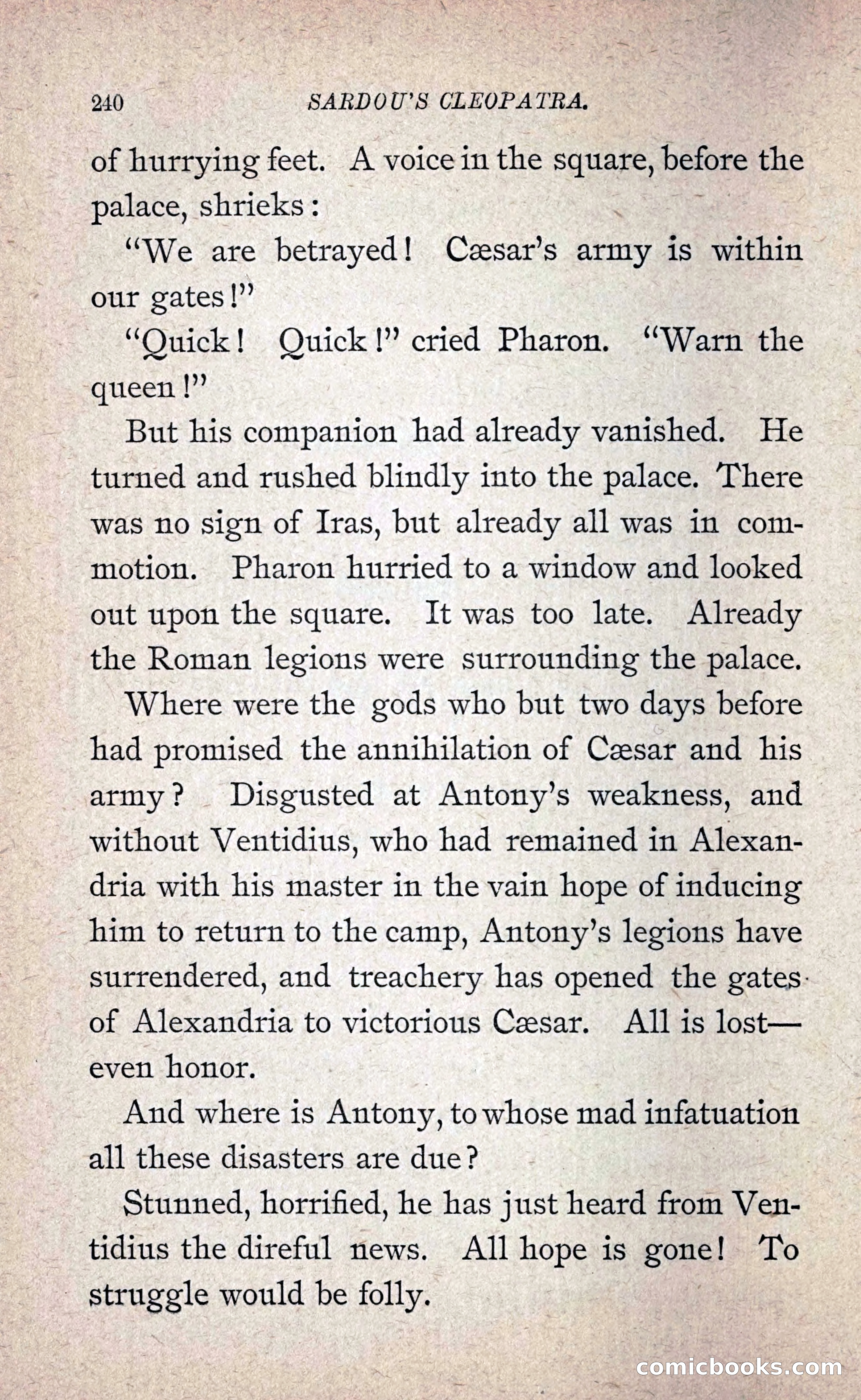 Sardou's Cleopatra — page 255 of 297