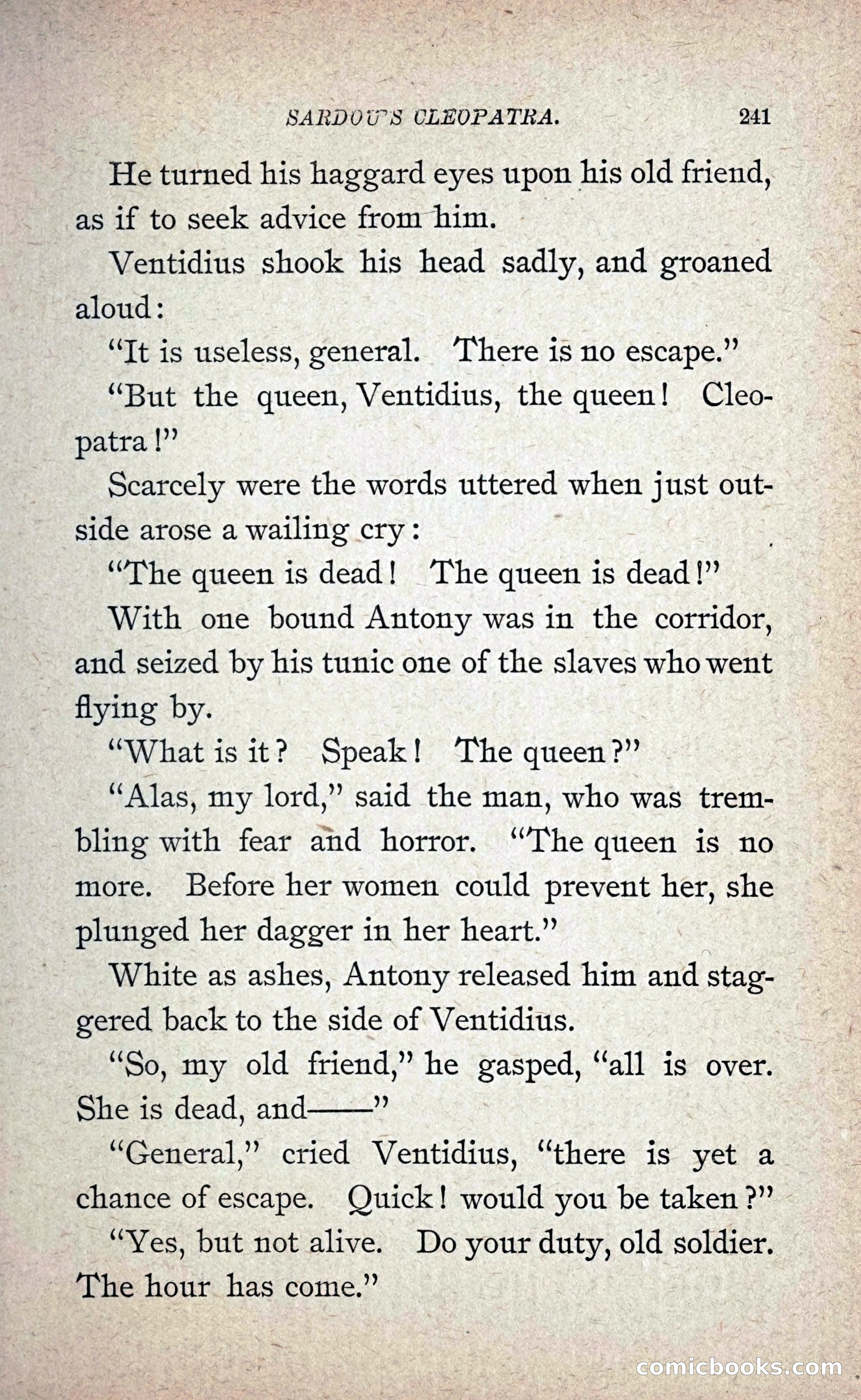 Sardou's Cleopatra — page 256 of 297