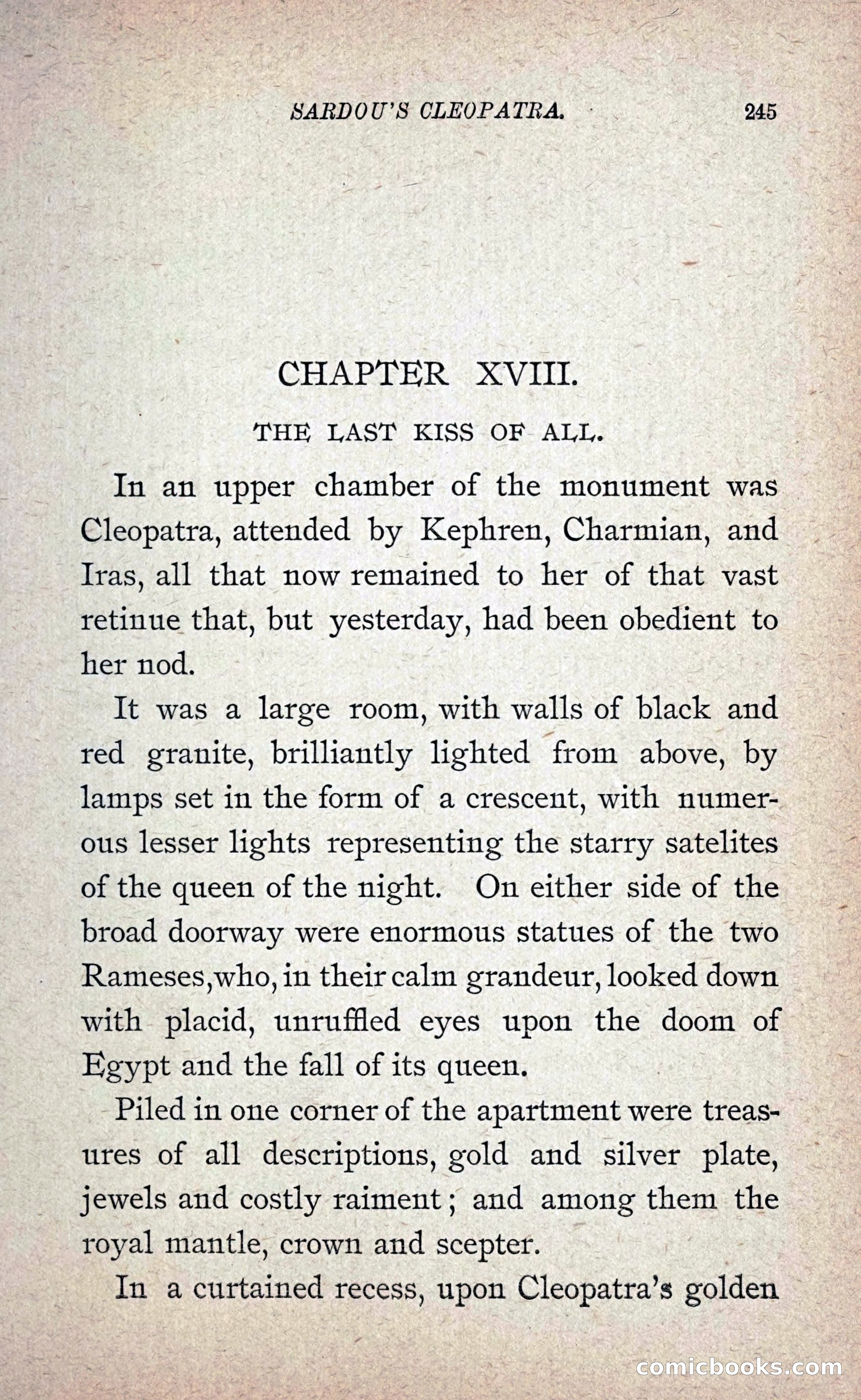 Sardou's Cleopatra — page 260 of 297
