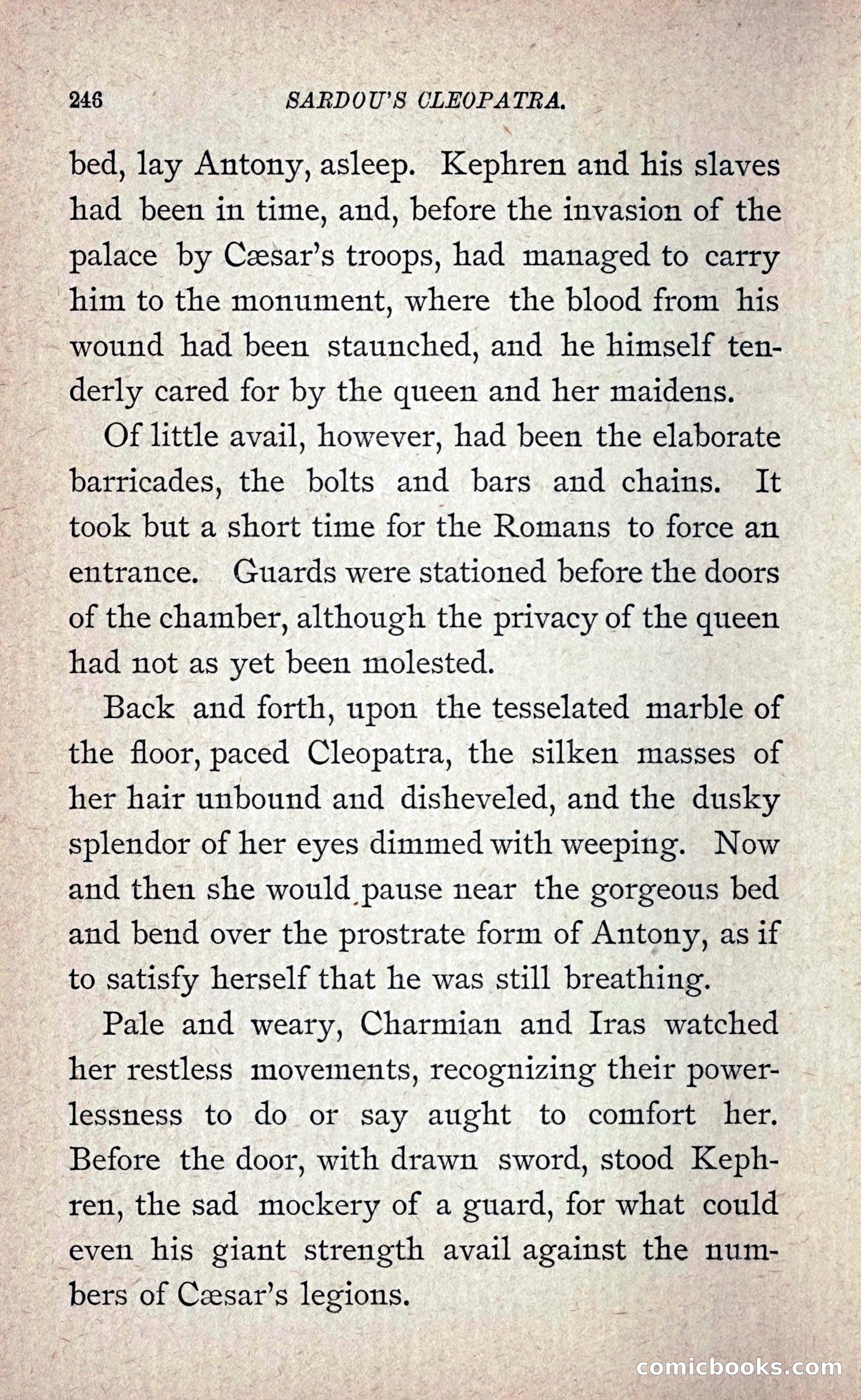 Sardou's Cleopatra — page 261 of 297