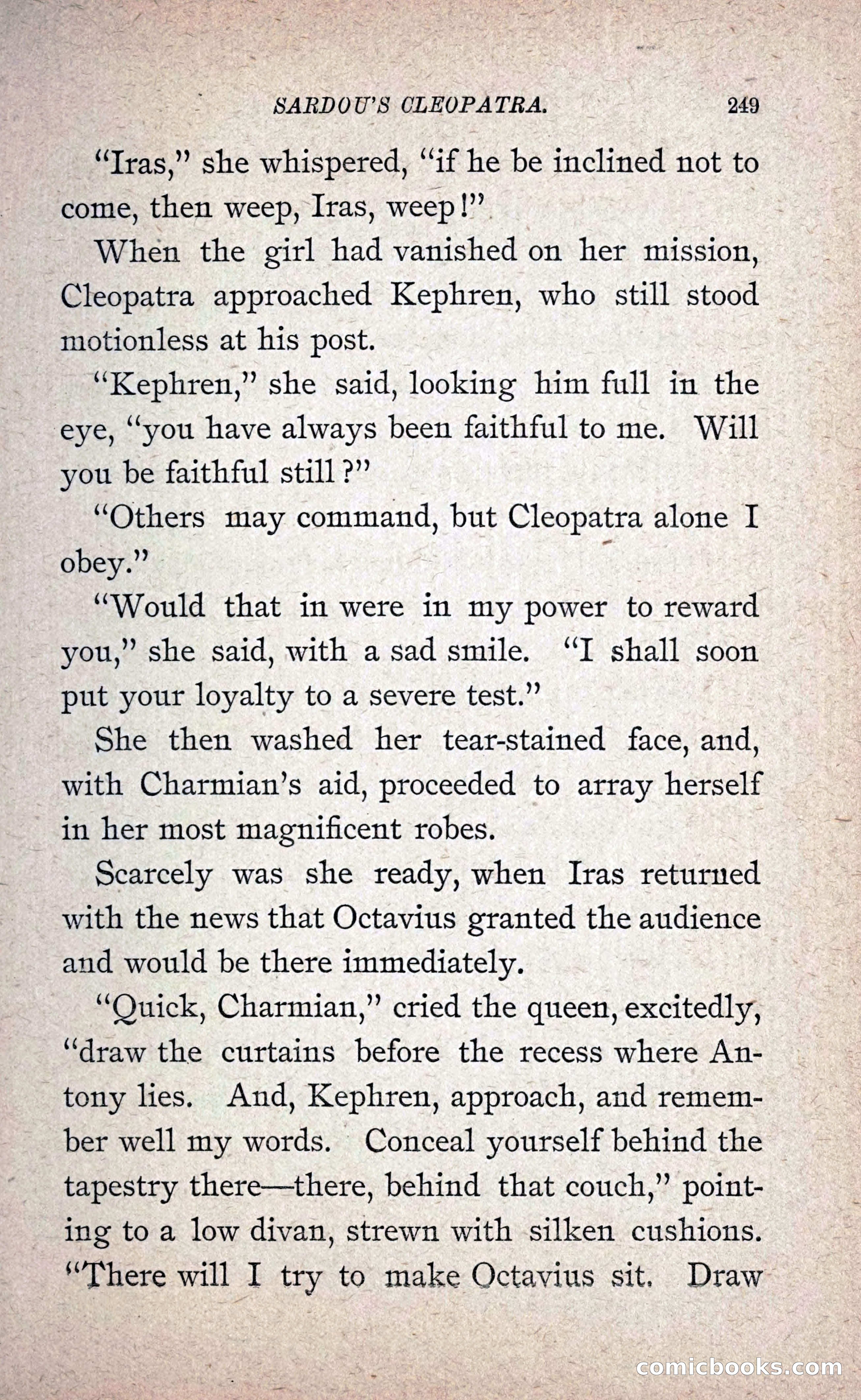 Sardou's Cleopatra — page 264 of 297