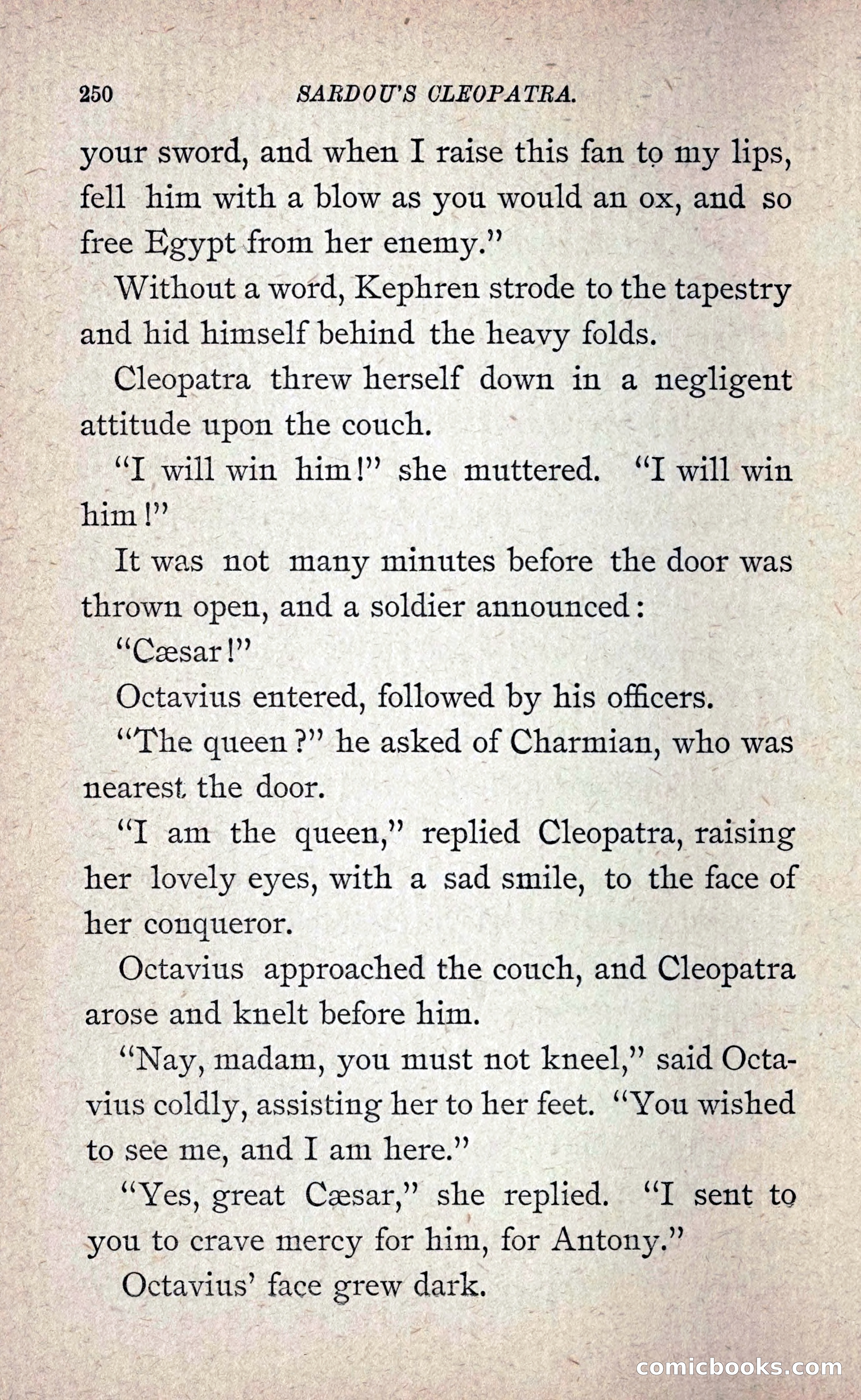 Sardou's Cleopatra — page 265 of 297