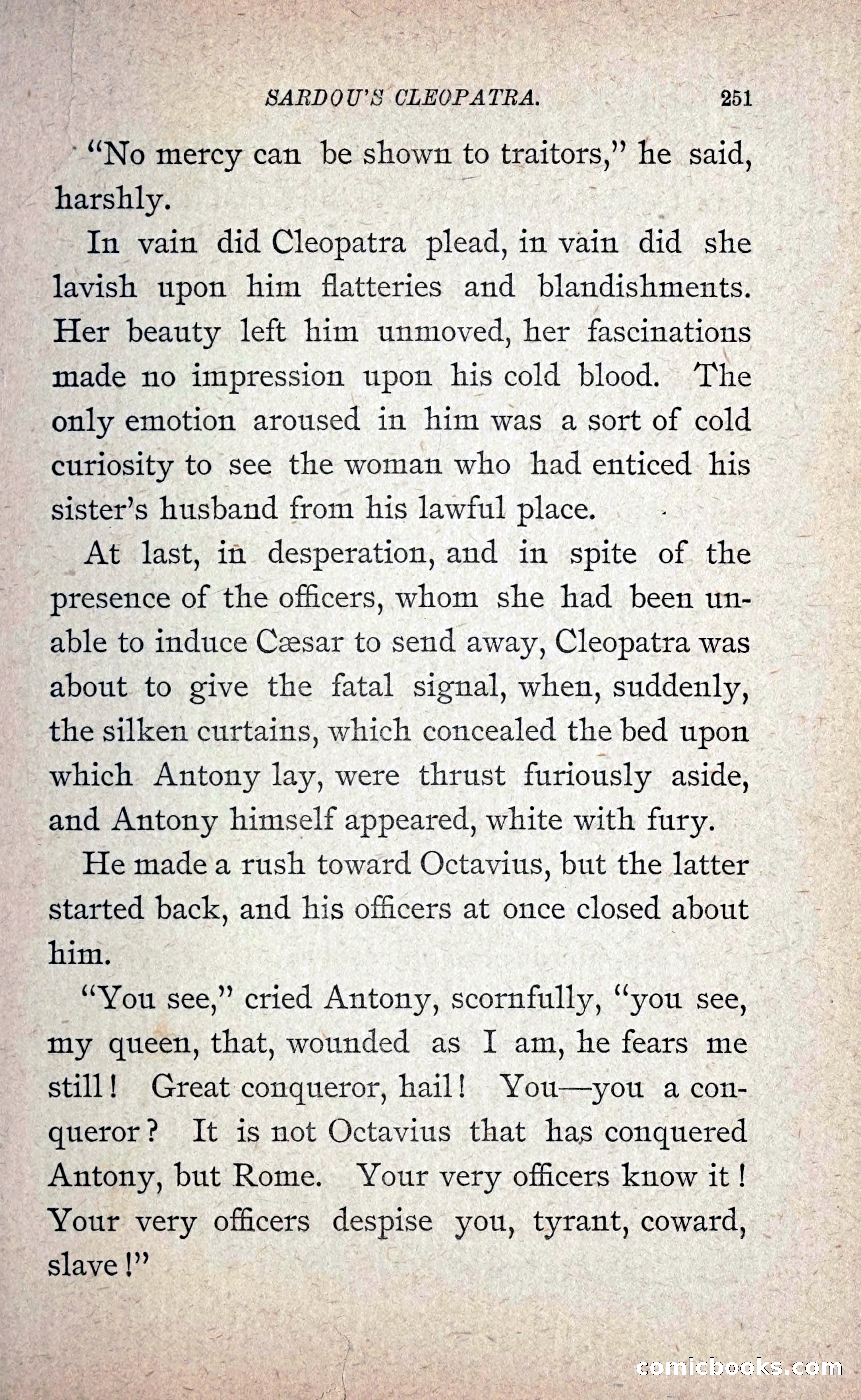 Sardou's Cleopatra — page 266 of 297