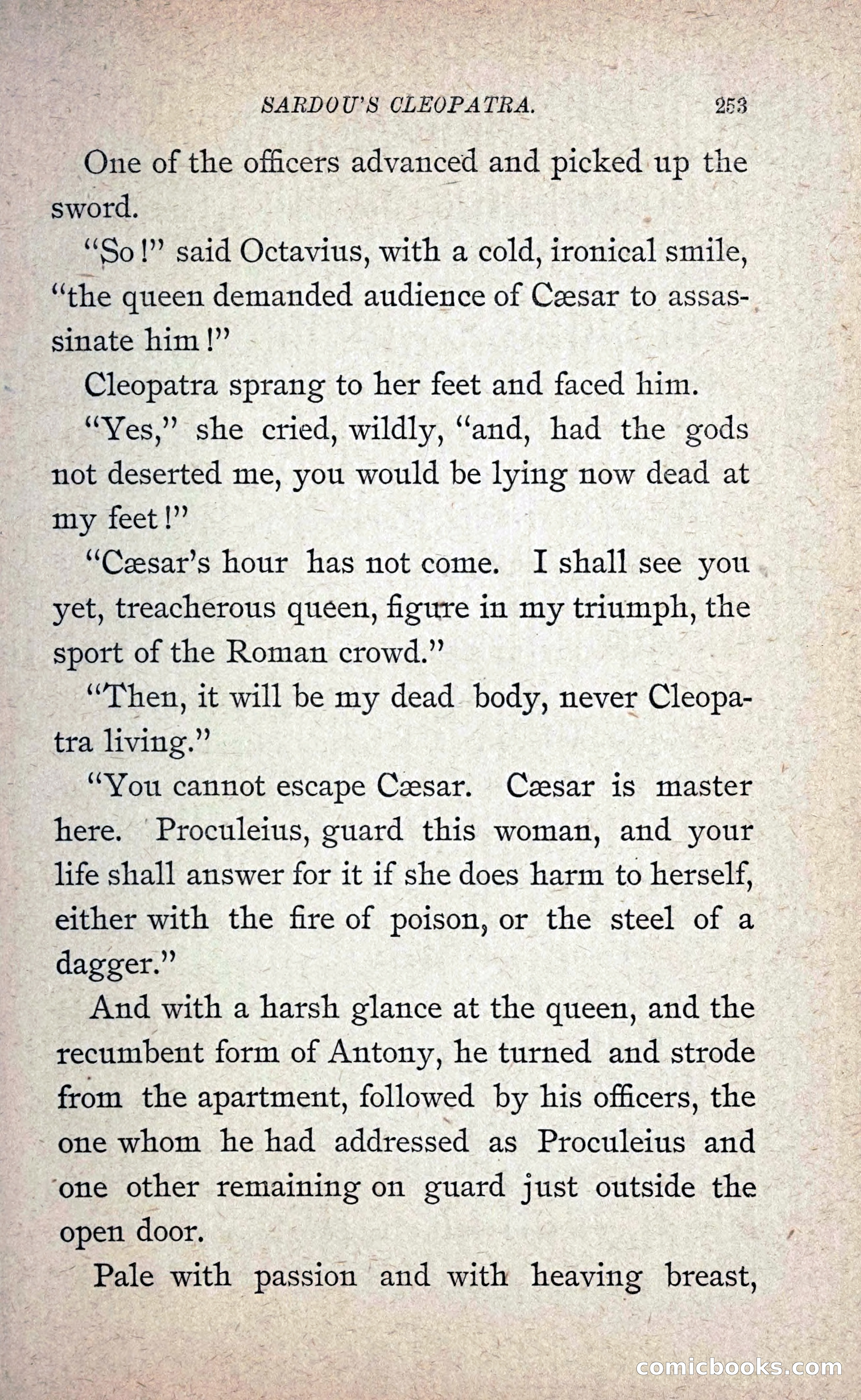 Sardou's Cleopatra — page 268 of 297