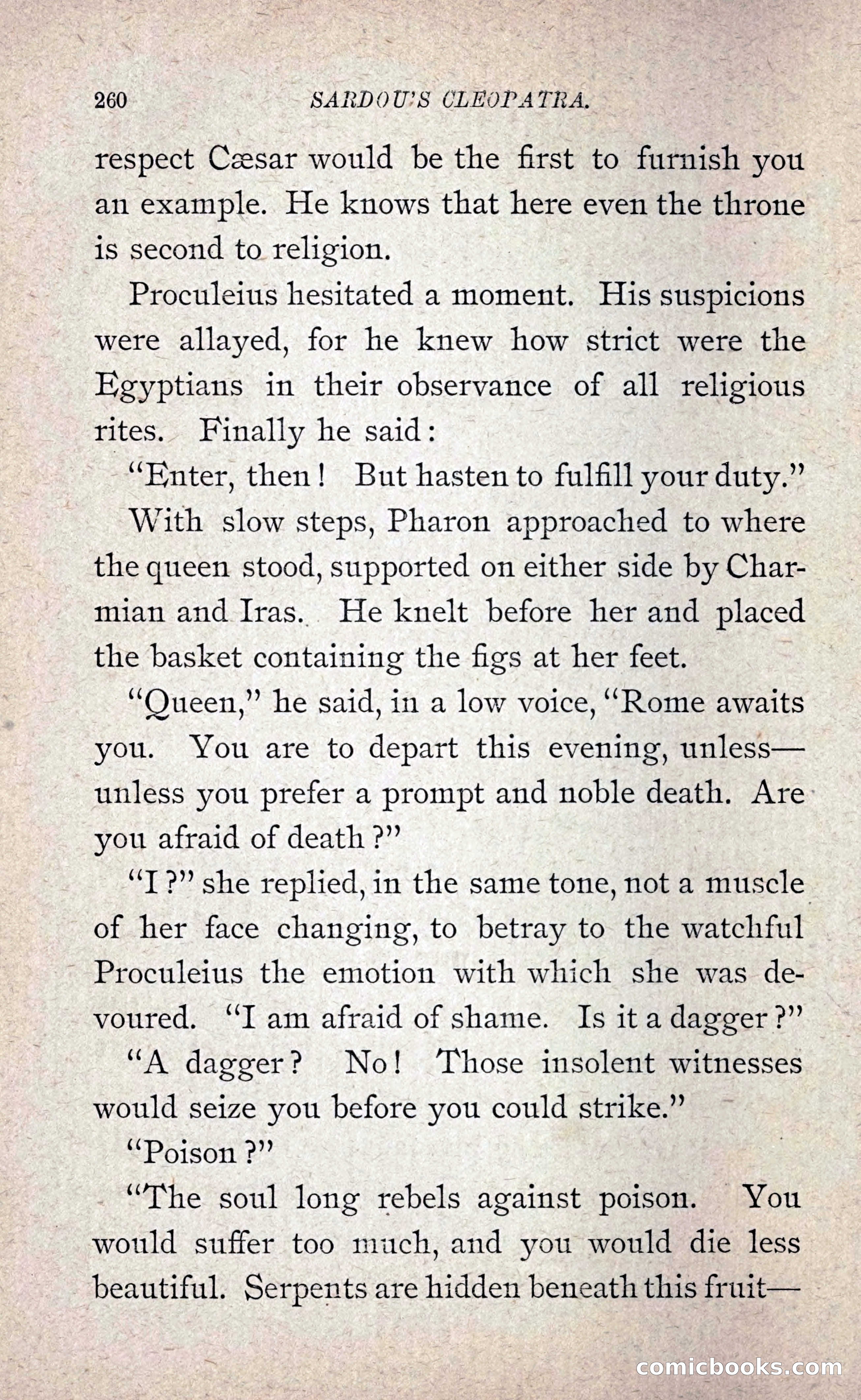 Sardou's Cleopatra — page 275 of 297