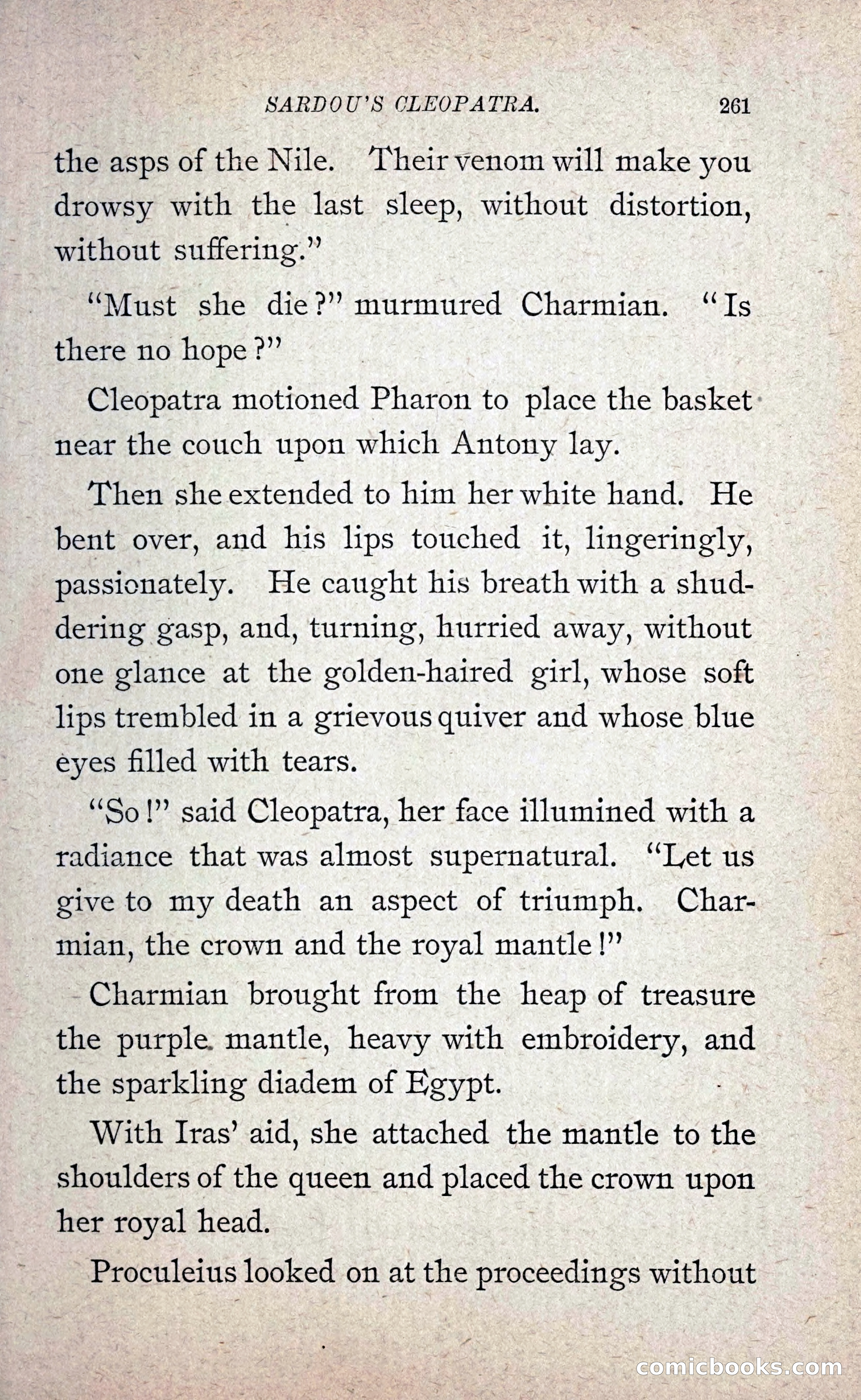 Sardou's Cleopatra — page 276 of 297