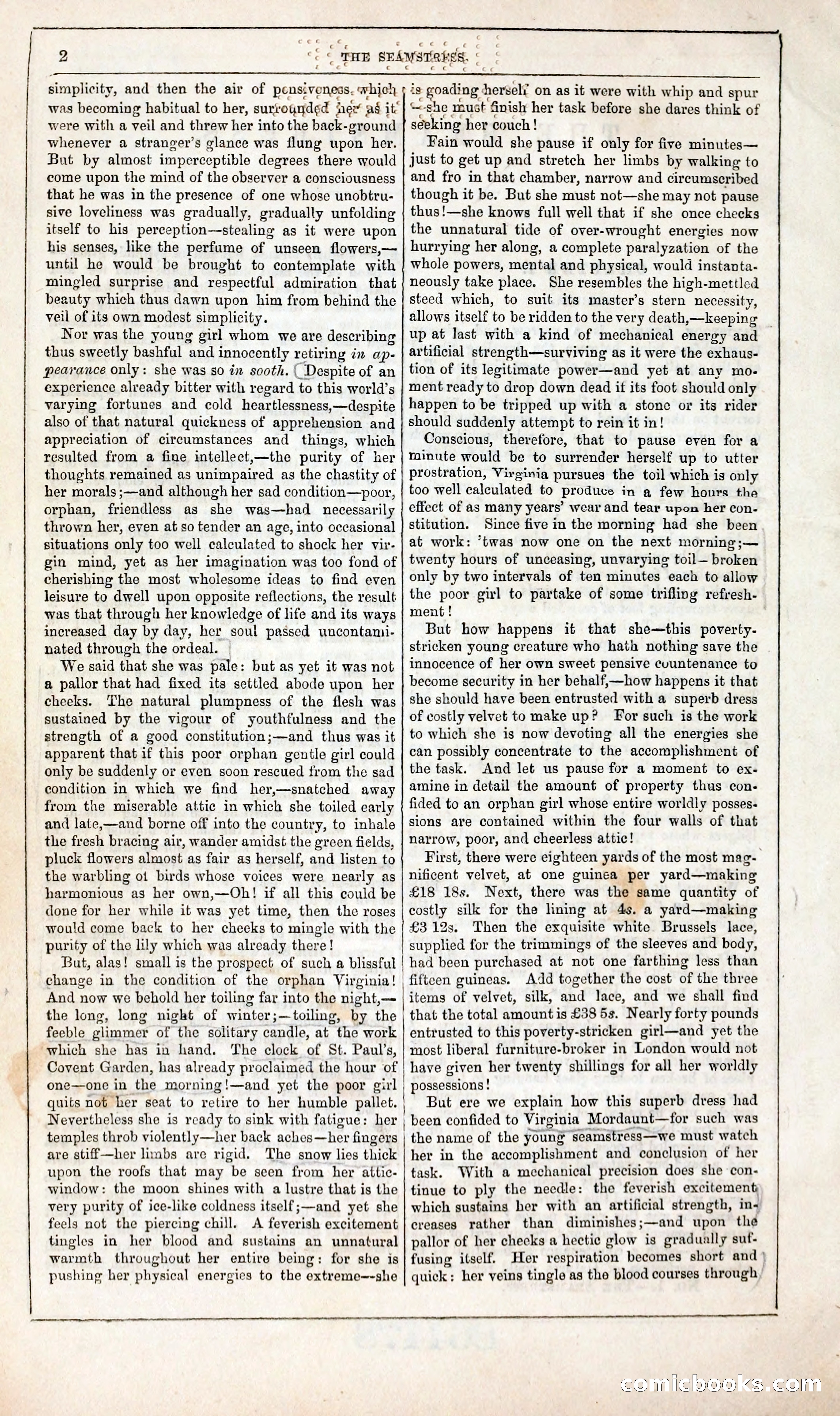 The Seamstress; or, The White Slave of England — page 9 of 151