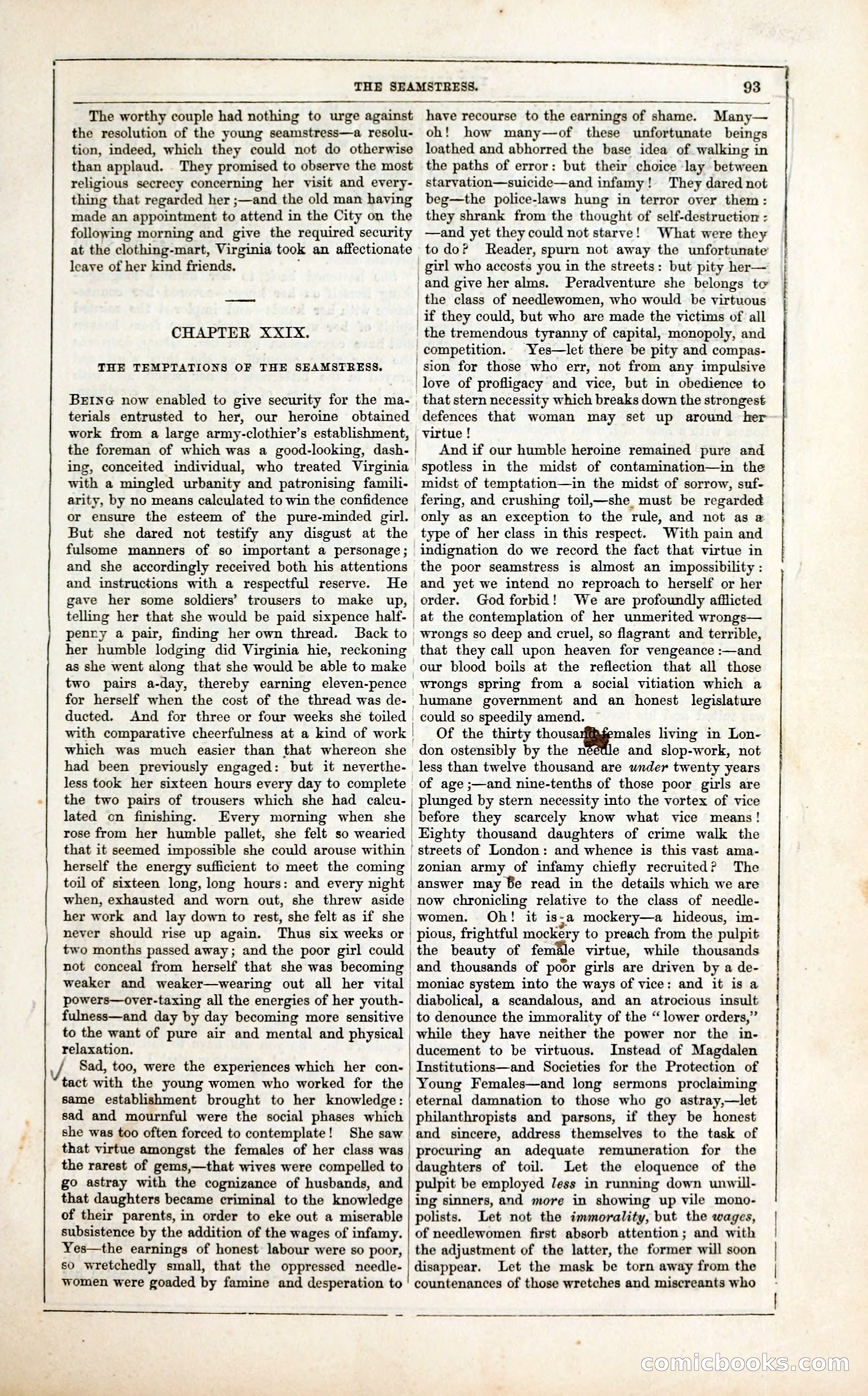 The Seamstress; or, The White Slave of England — page 100 of 151