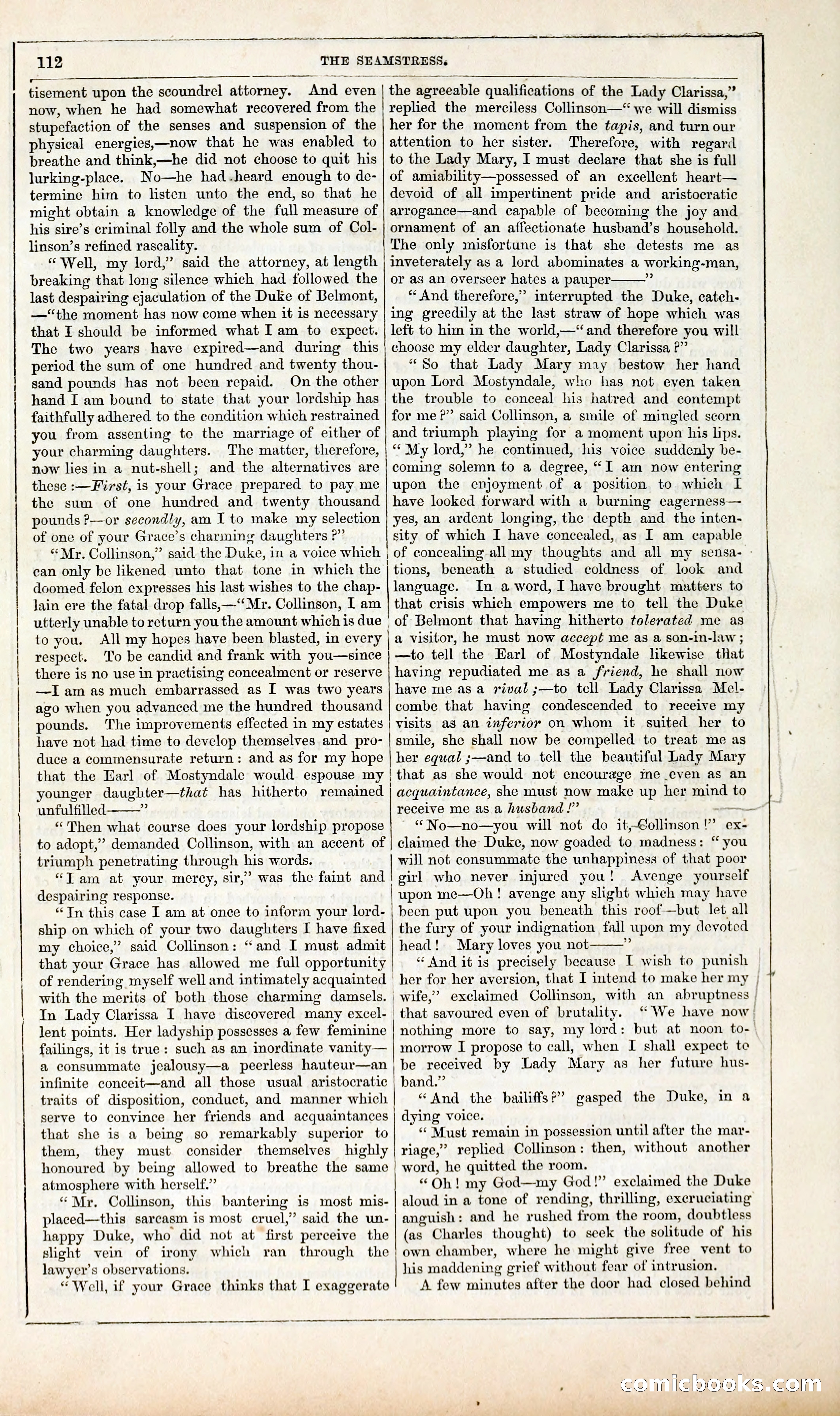 The Seamstress; or, The White Slave of England — page 119 of 151