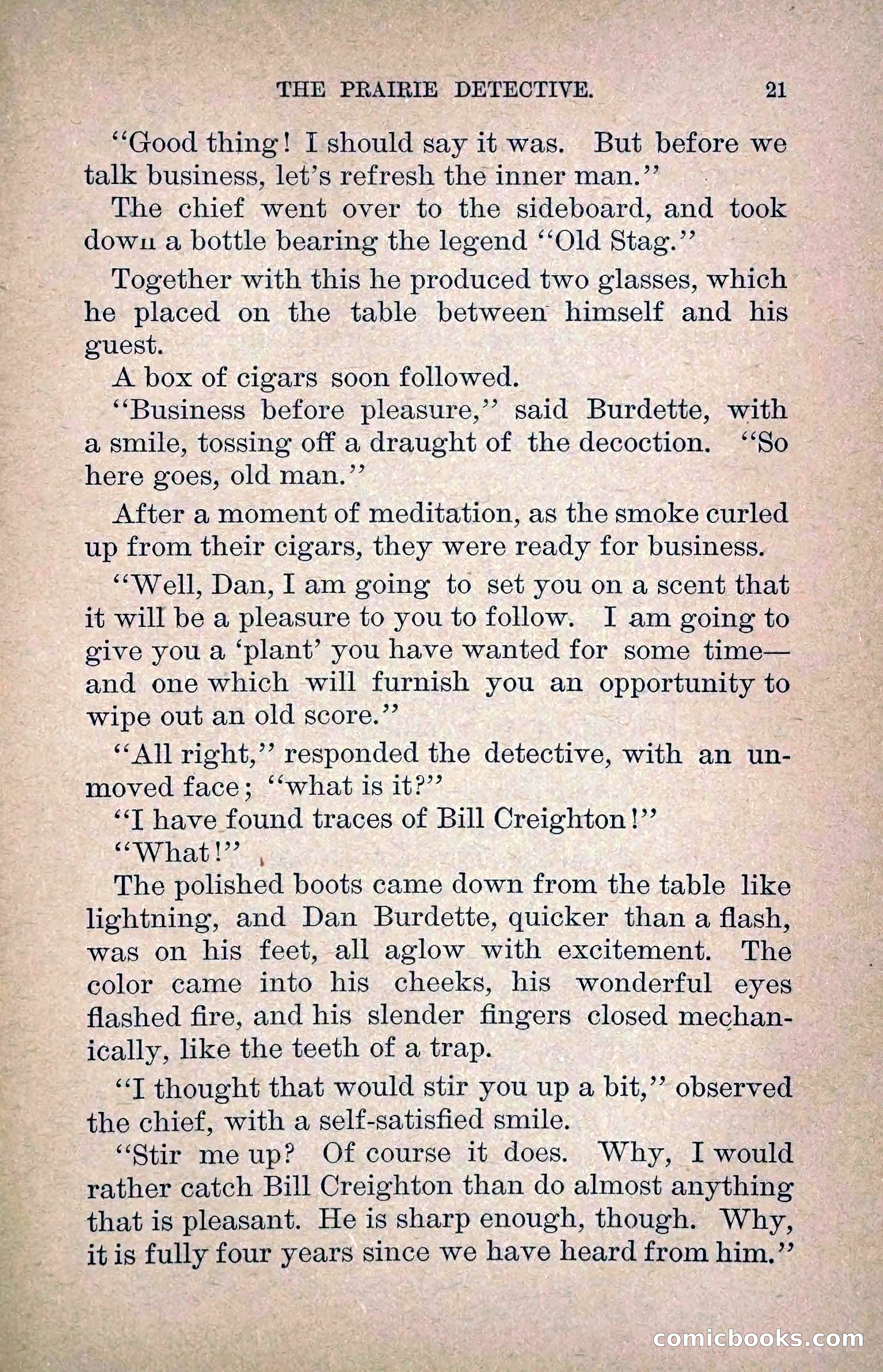 The Prairie Detective: Secret Service Series No. 24 — page 23 of 218