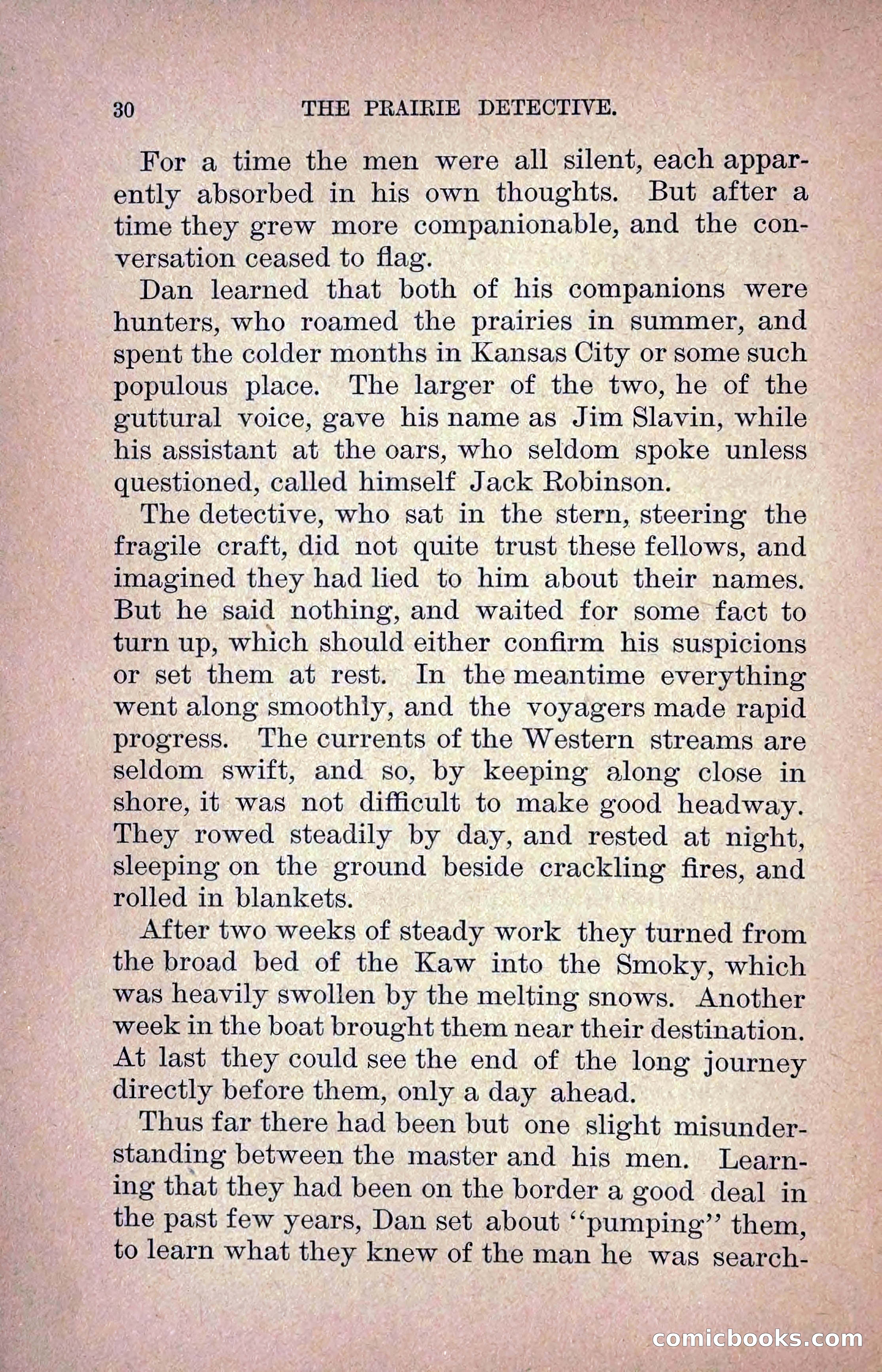 The Prairie Detective: Secret Service Series No. 24 — page 32 of 218