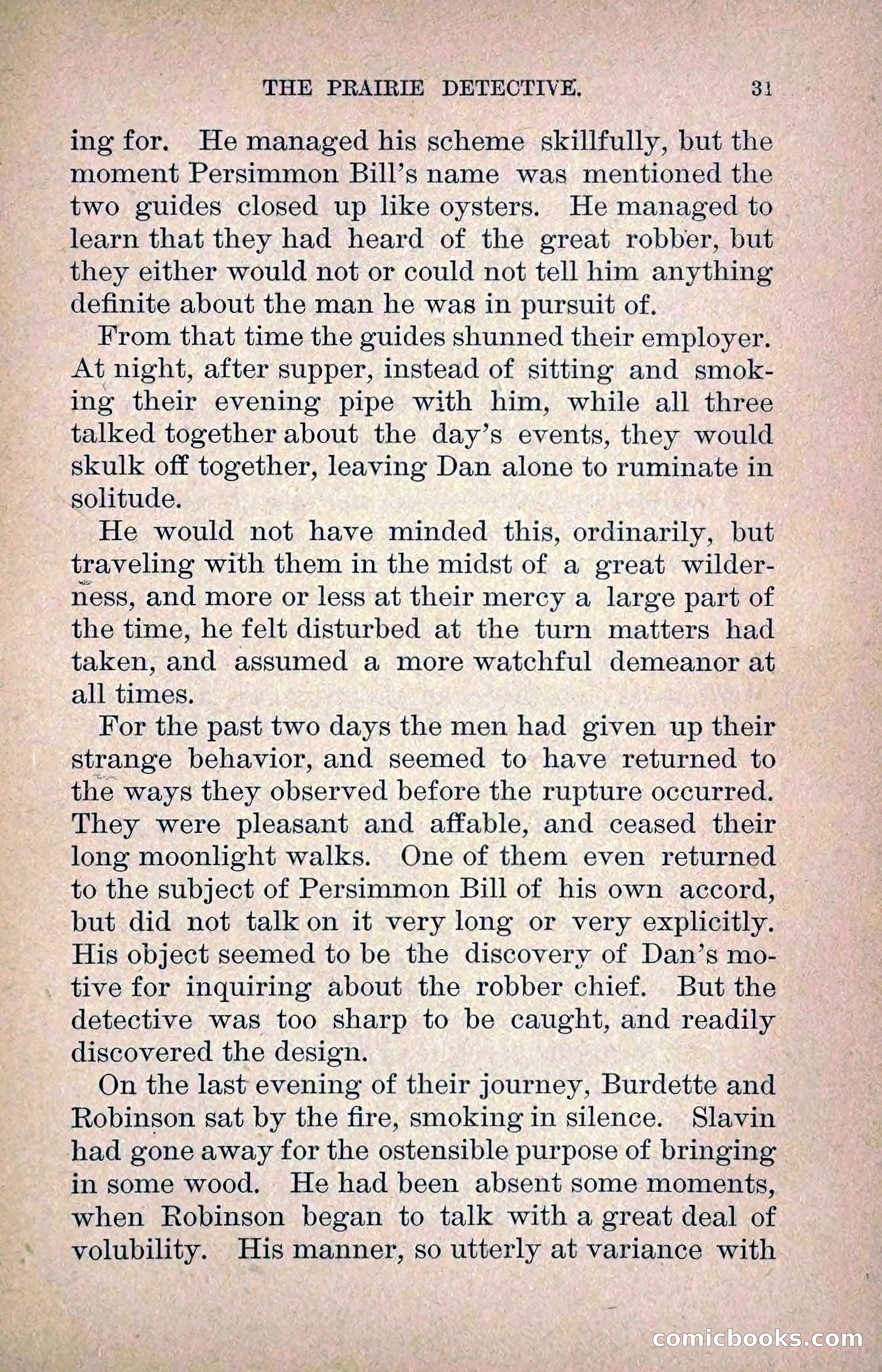 The Prairie Detective: Secret Service Series No. 24 — page 33 of 218