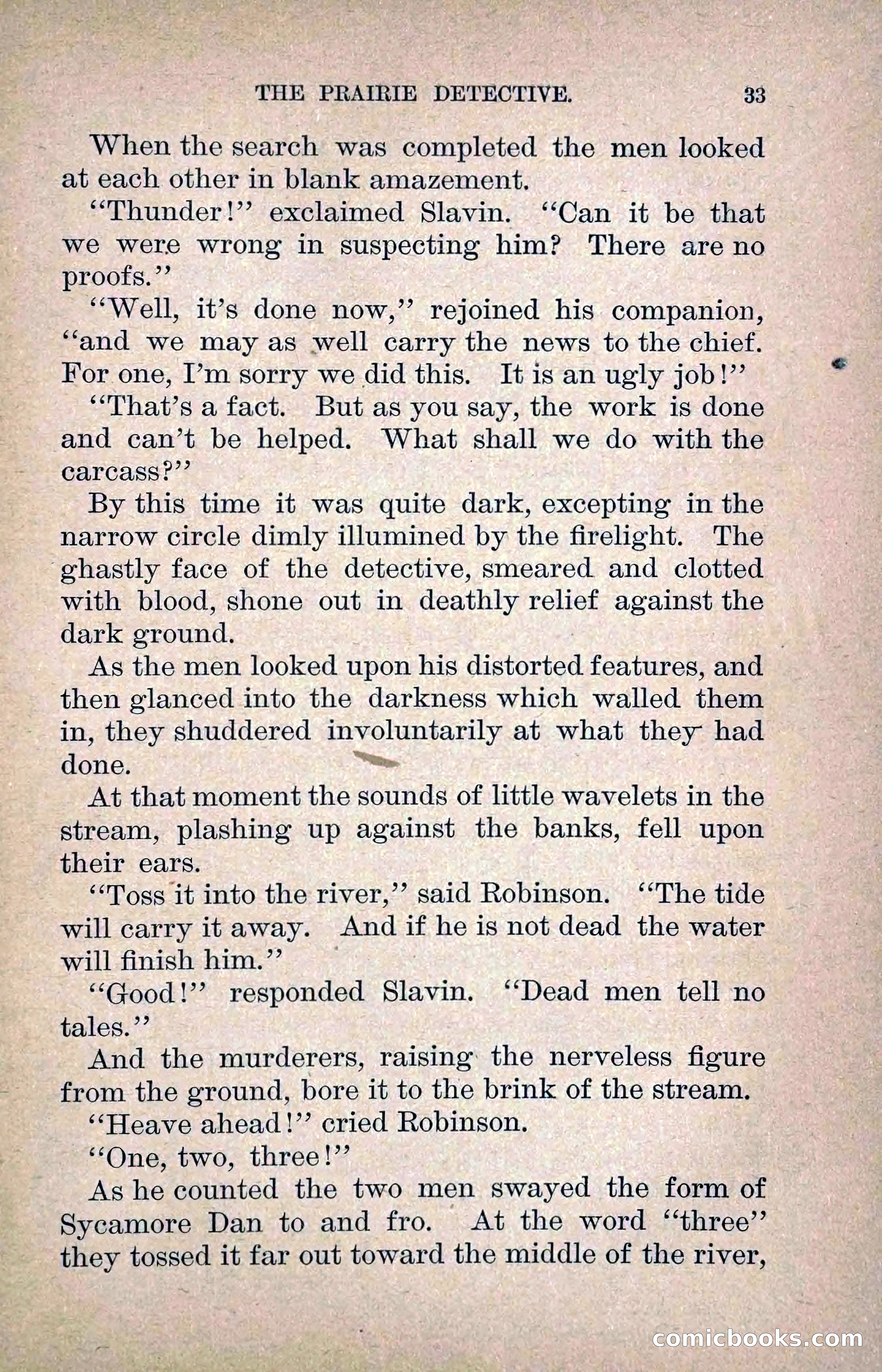 The Prairie Detective: Secret Service Series No. 24 — page 35 of 218