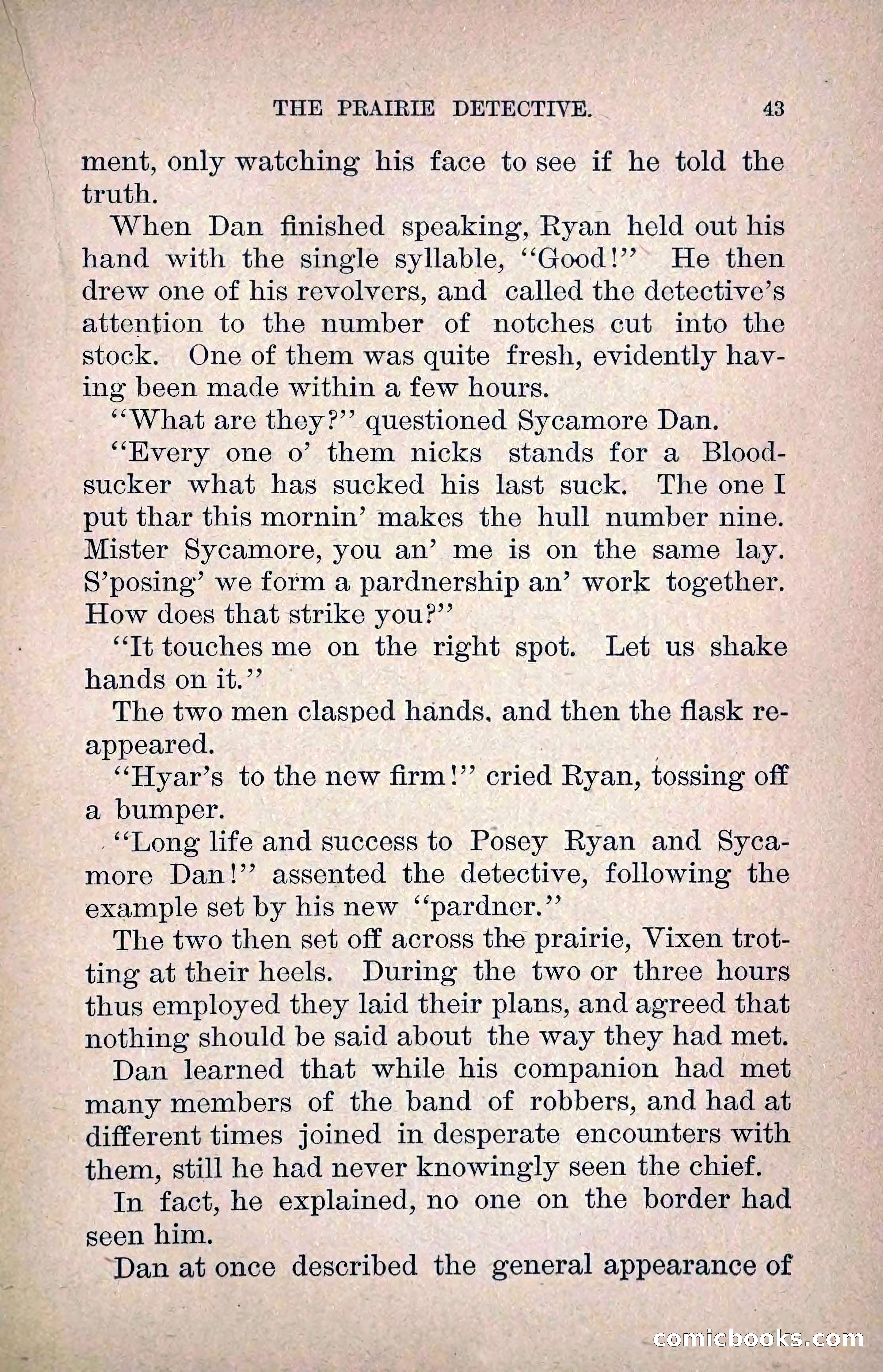 The Prairie Detective: Secret Service Series No. 24 — page 45 of 218