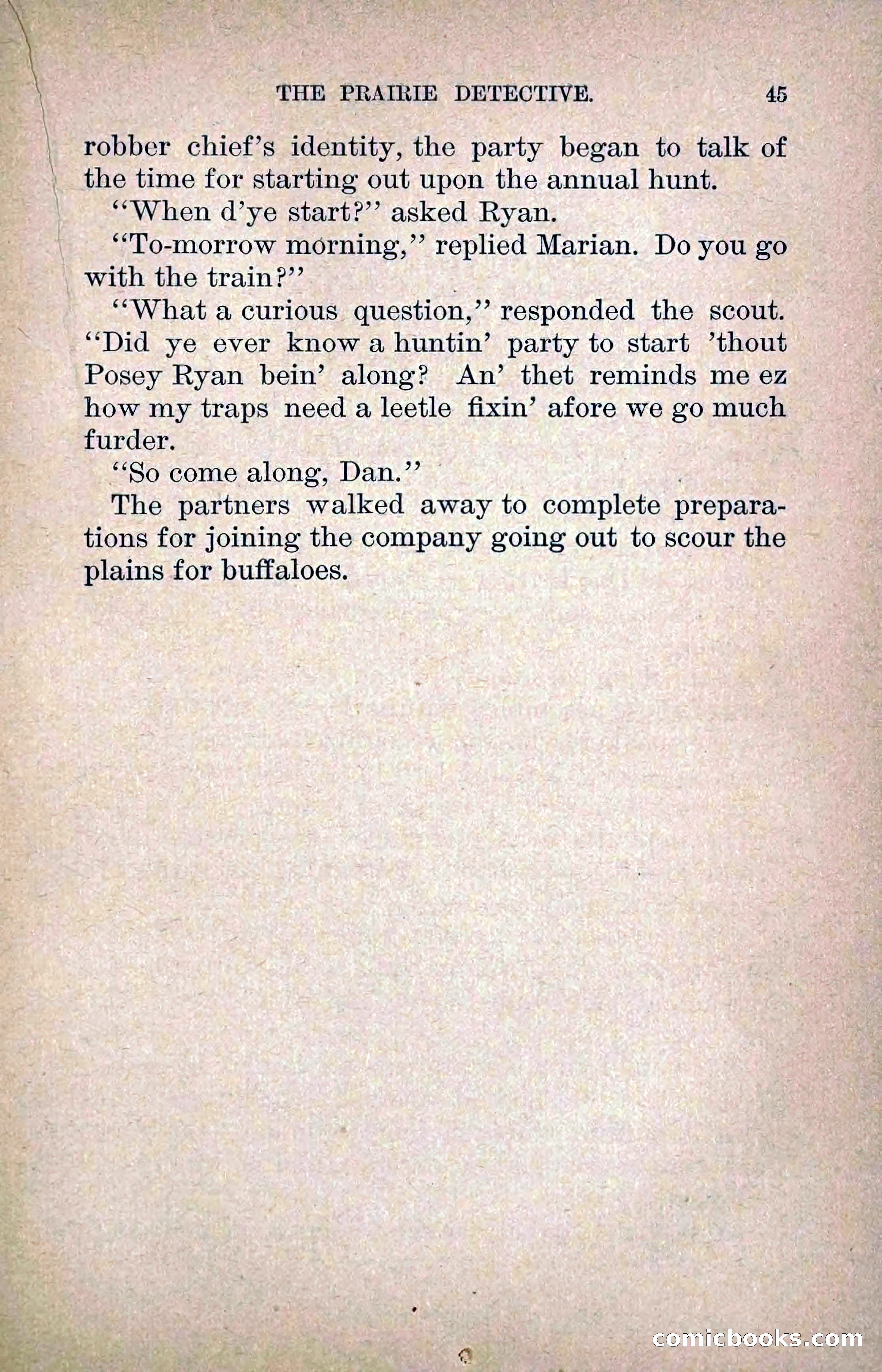 The Prairie Detective: Secret Service Series No. 24 — page 47 of 218