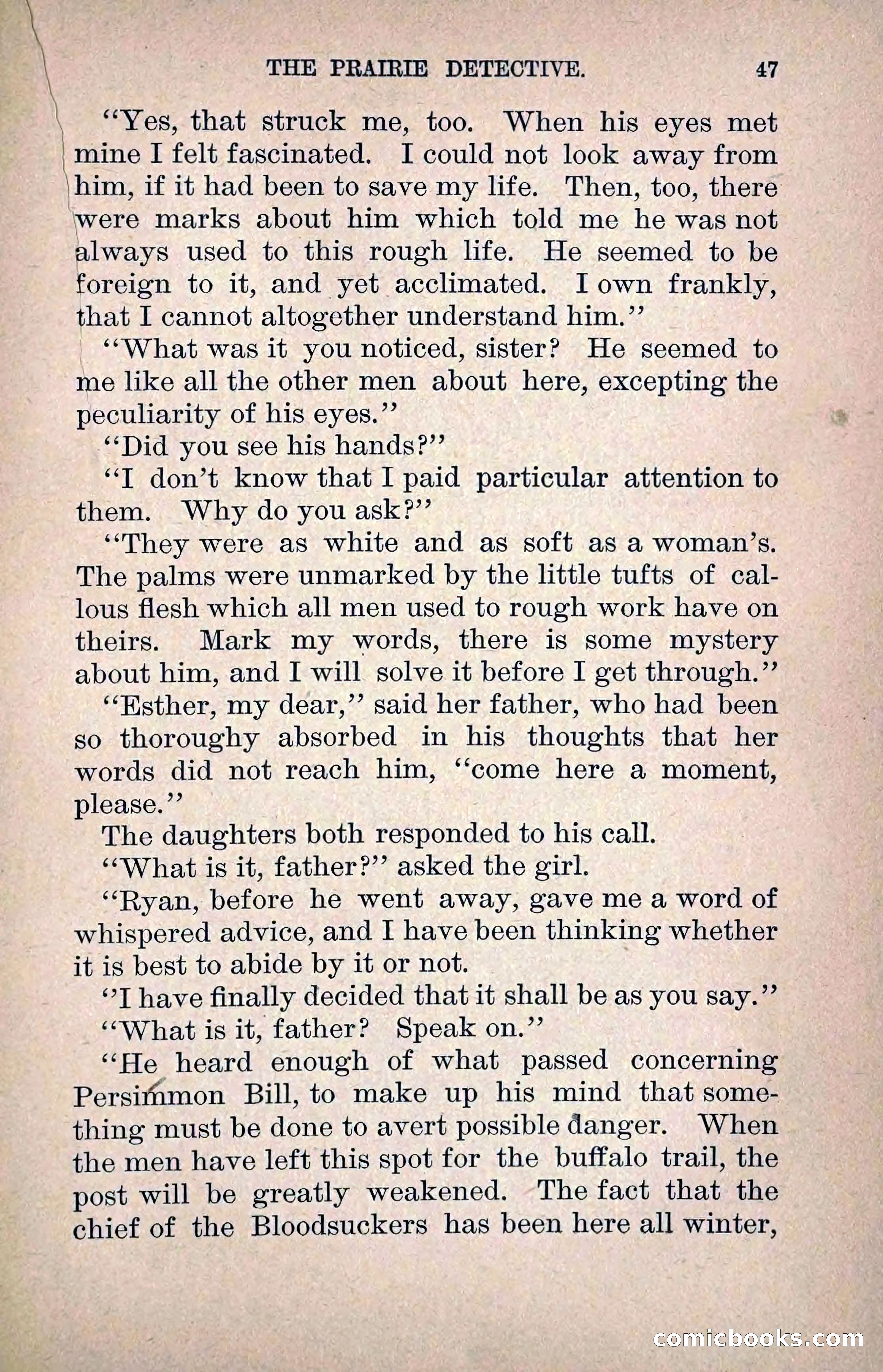 The Prairie Detective: Secret Service Series No. 24 — page 49 of 218