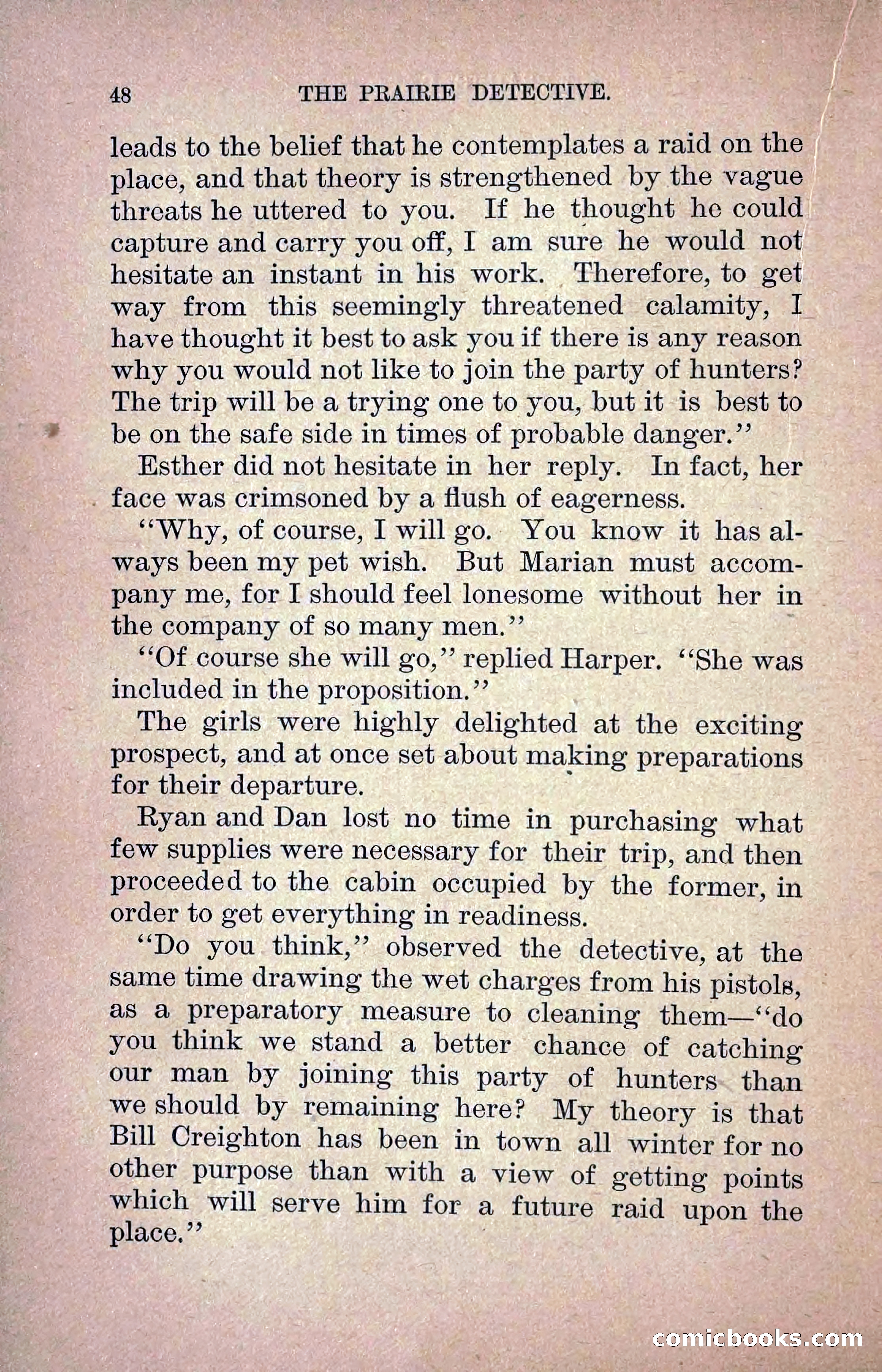 The Prairie Detective: Secret Service Series No. 24 — page 50 of 218