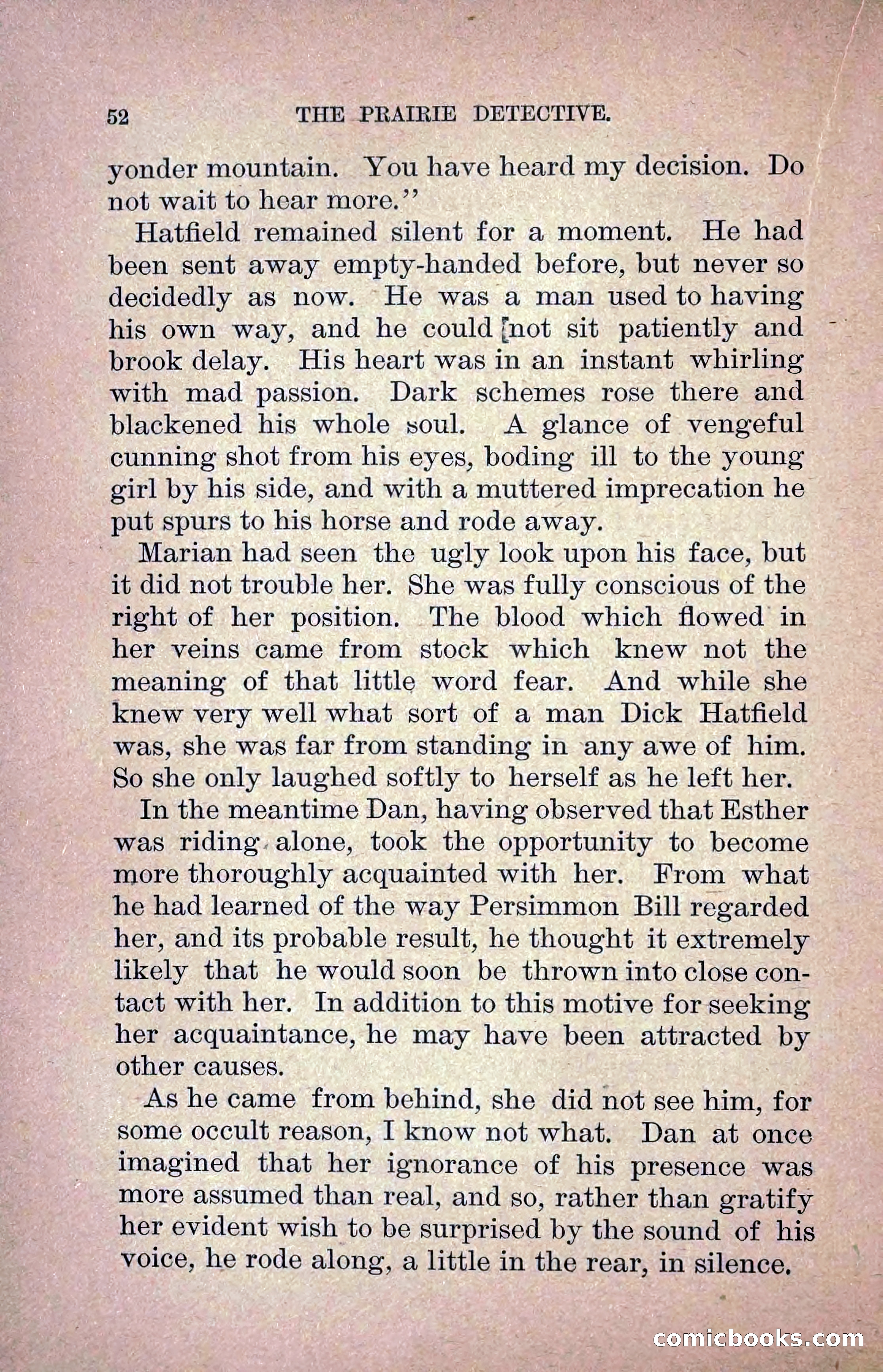 The Prairie Detective: Secret Service Series No. 24 — page 54 of 218