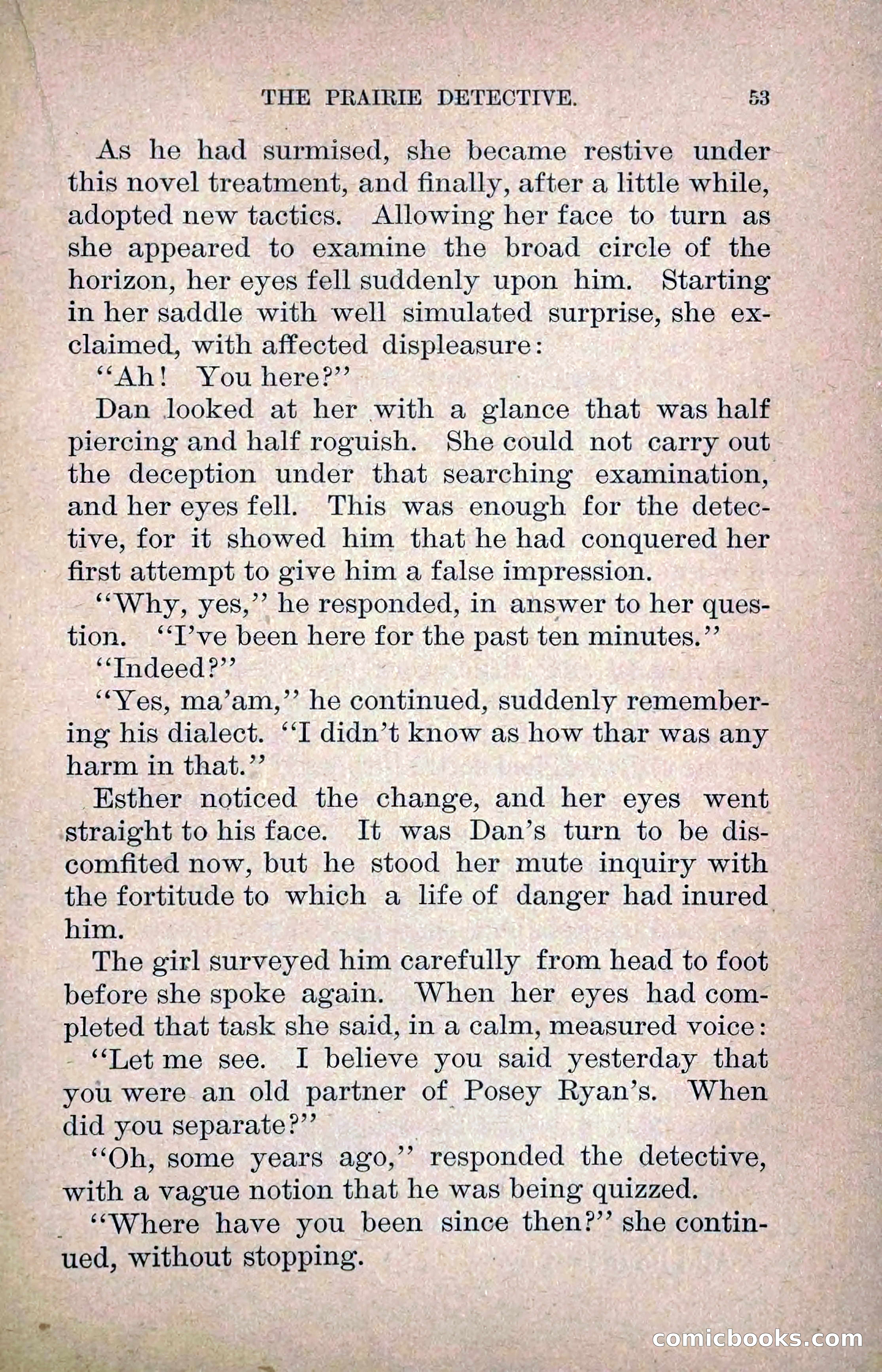 The Prairie Detective: Secret Service Series No. 24 — page 55 of 218