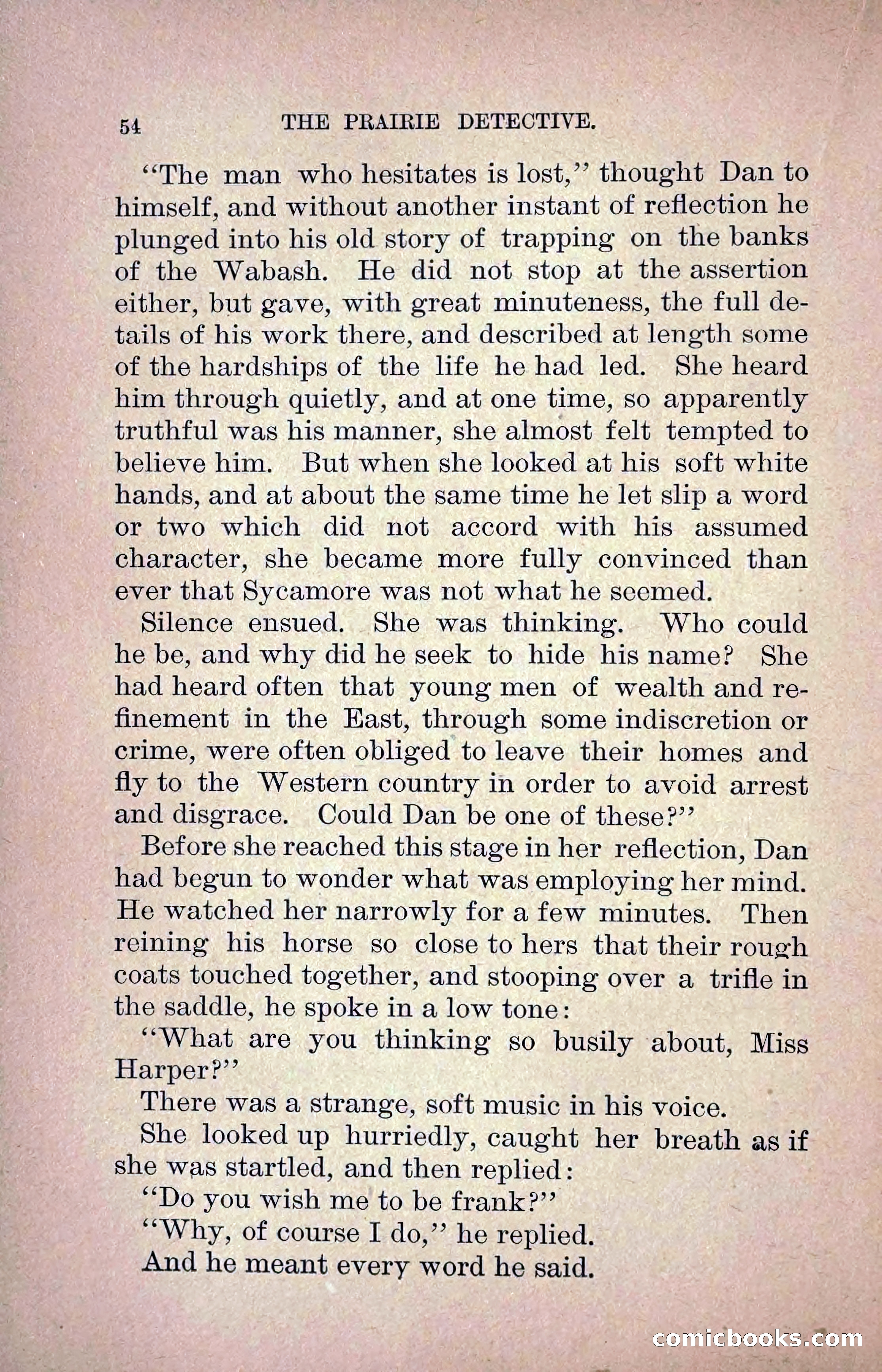 The Prairie Detective: Secret Service Series No. 24 — page 56 of 218