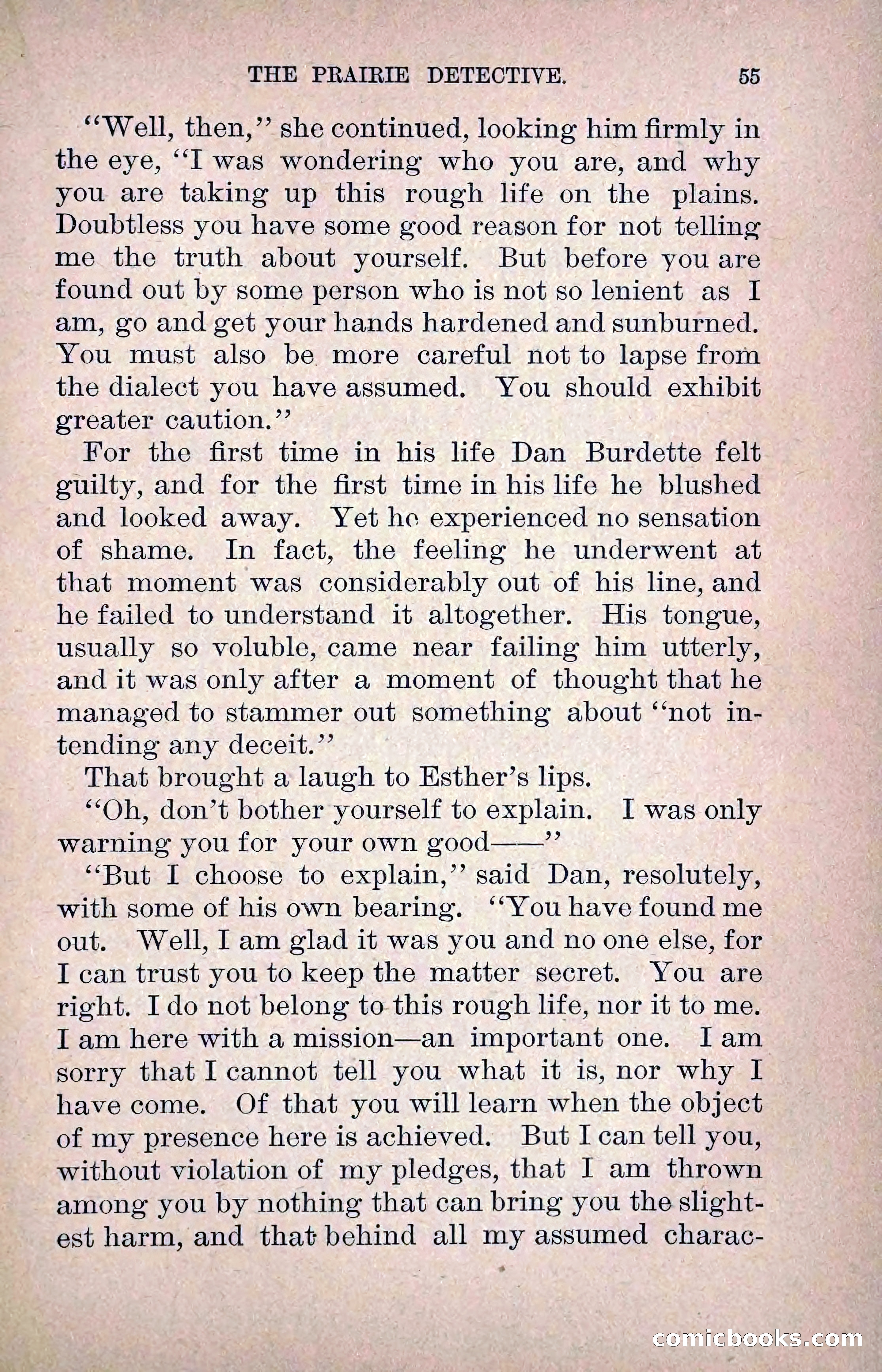 The Prairie Detective: Secret Service Series No. 24 — page 57 of 218