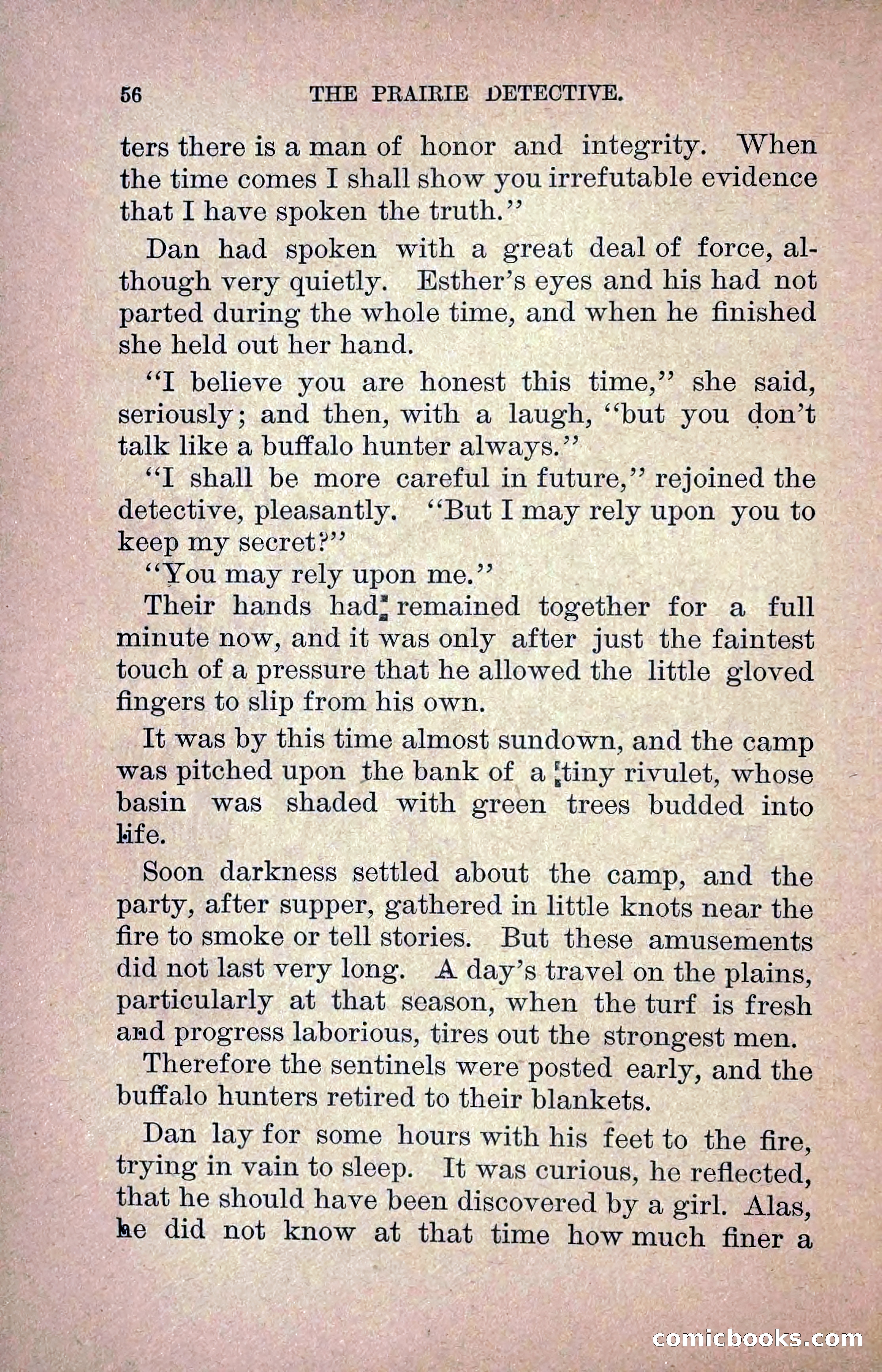 The Prairie Detective: Secret Service Series No. 24 — page 58 of 218