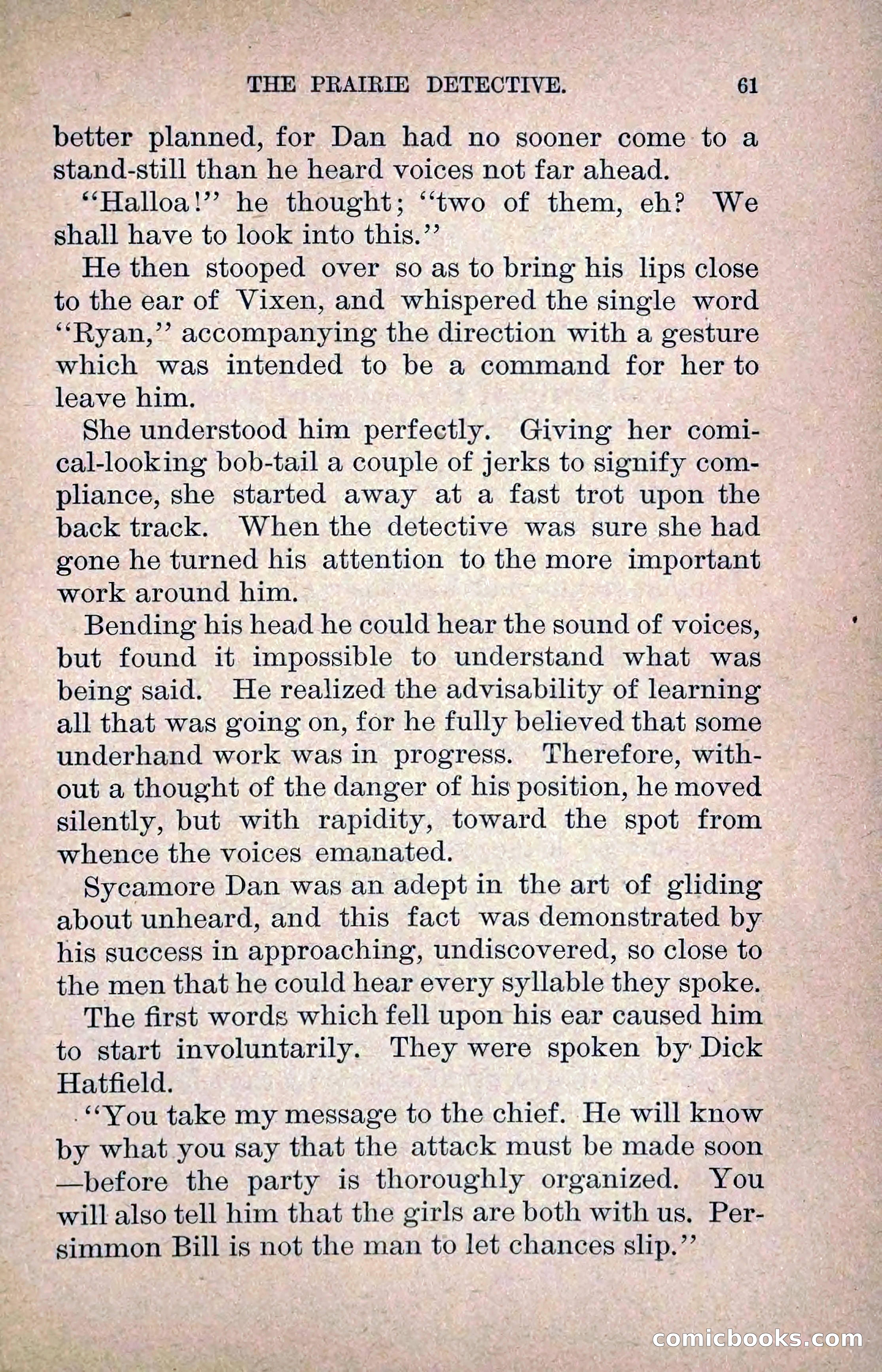 The Prairie Detective: Secret Service Series No. 24 — page 63 of 218