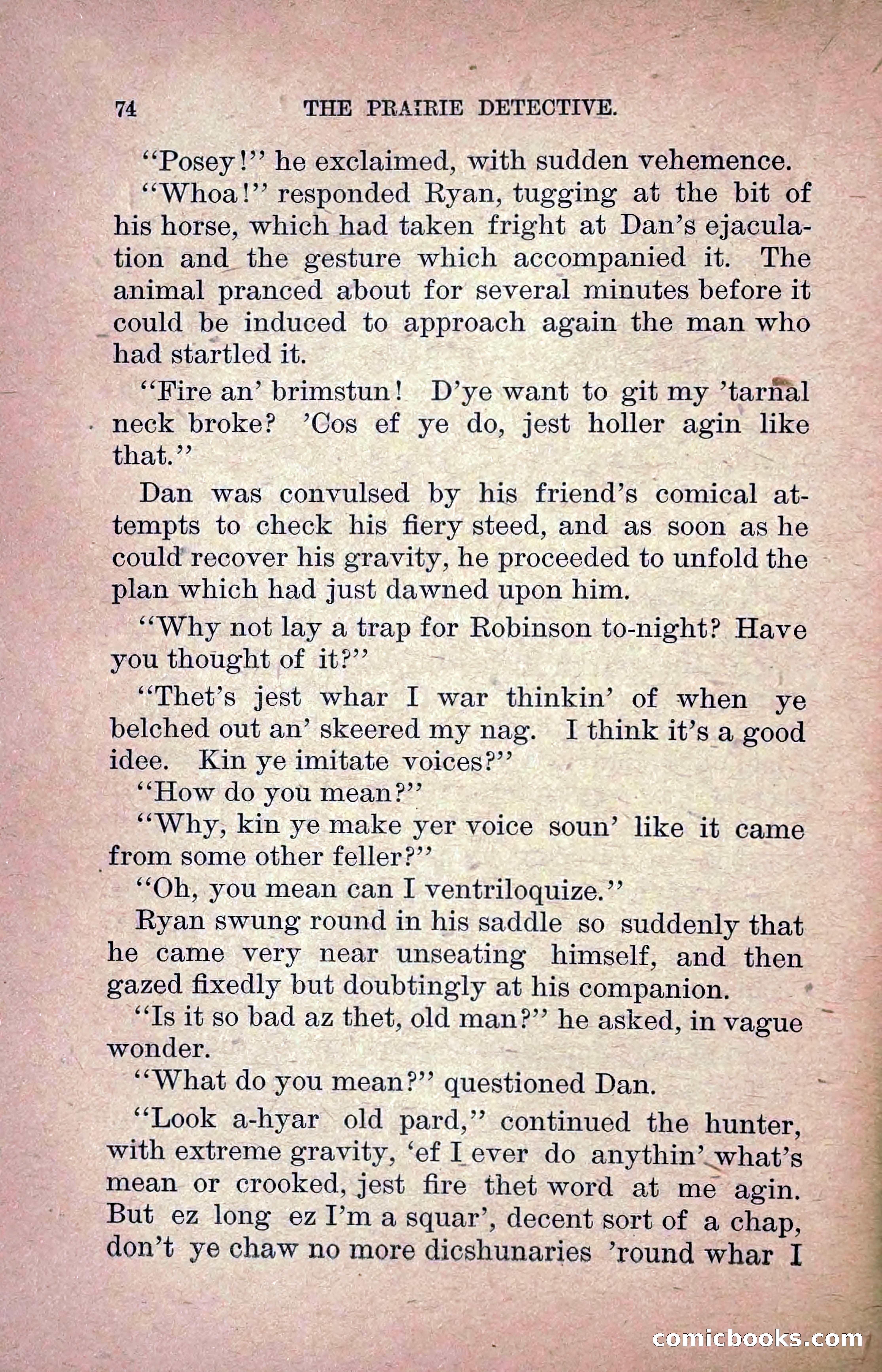 The Prairie Detective: Secret Service Series No. 24 — page 76 of 218
