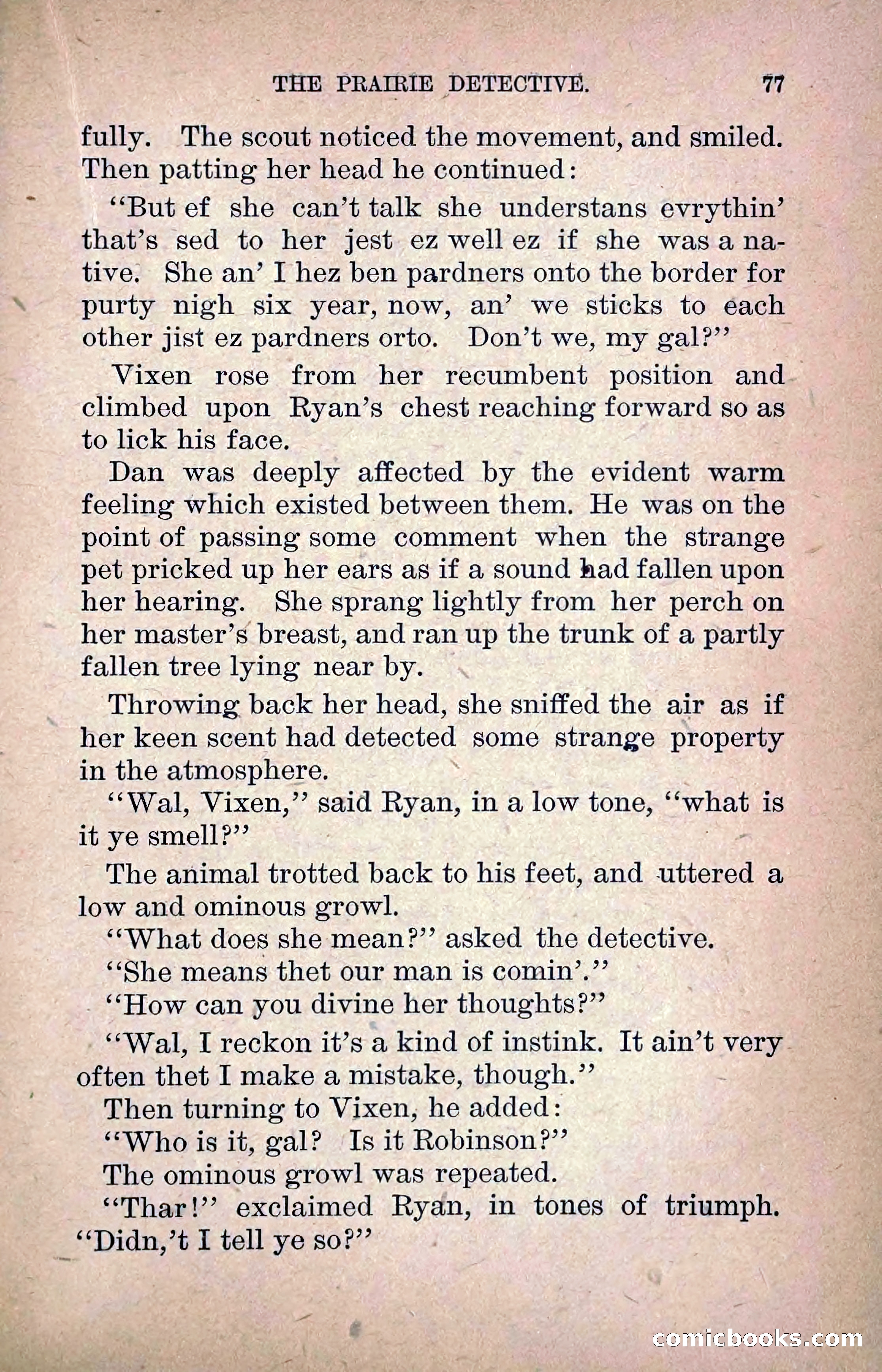 The Prairie Detective: Secret Service Series No. 24 — page 79 of 218