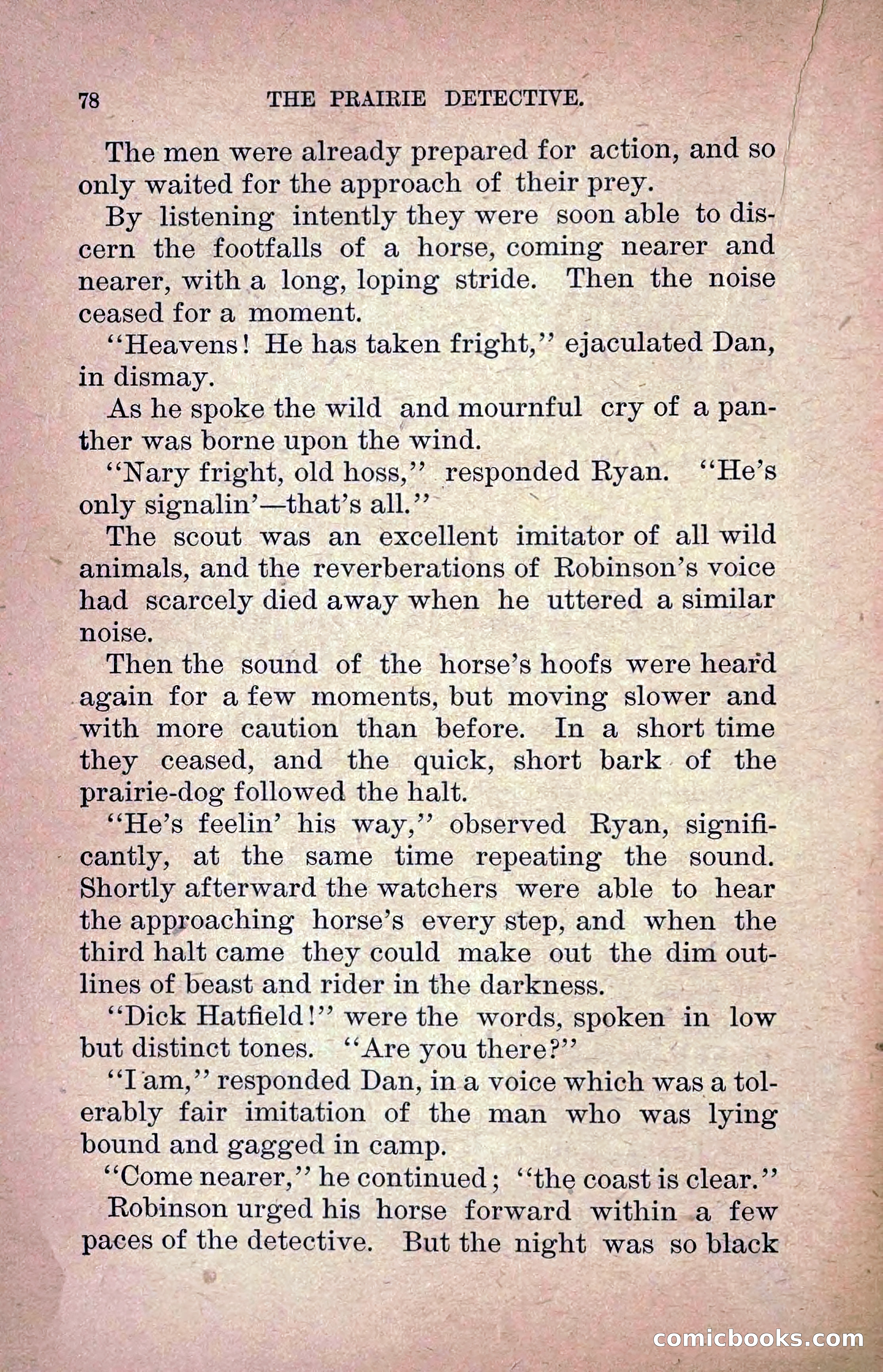 The Prairie Detective: Secret Service Series No. 24 — page 80 of 218