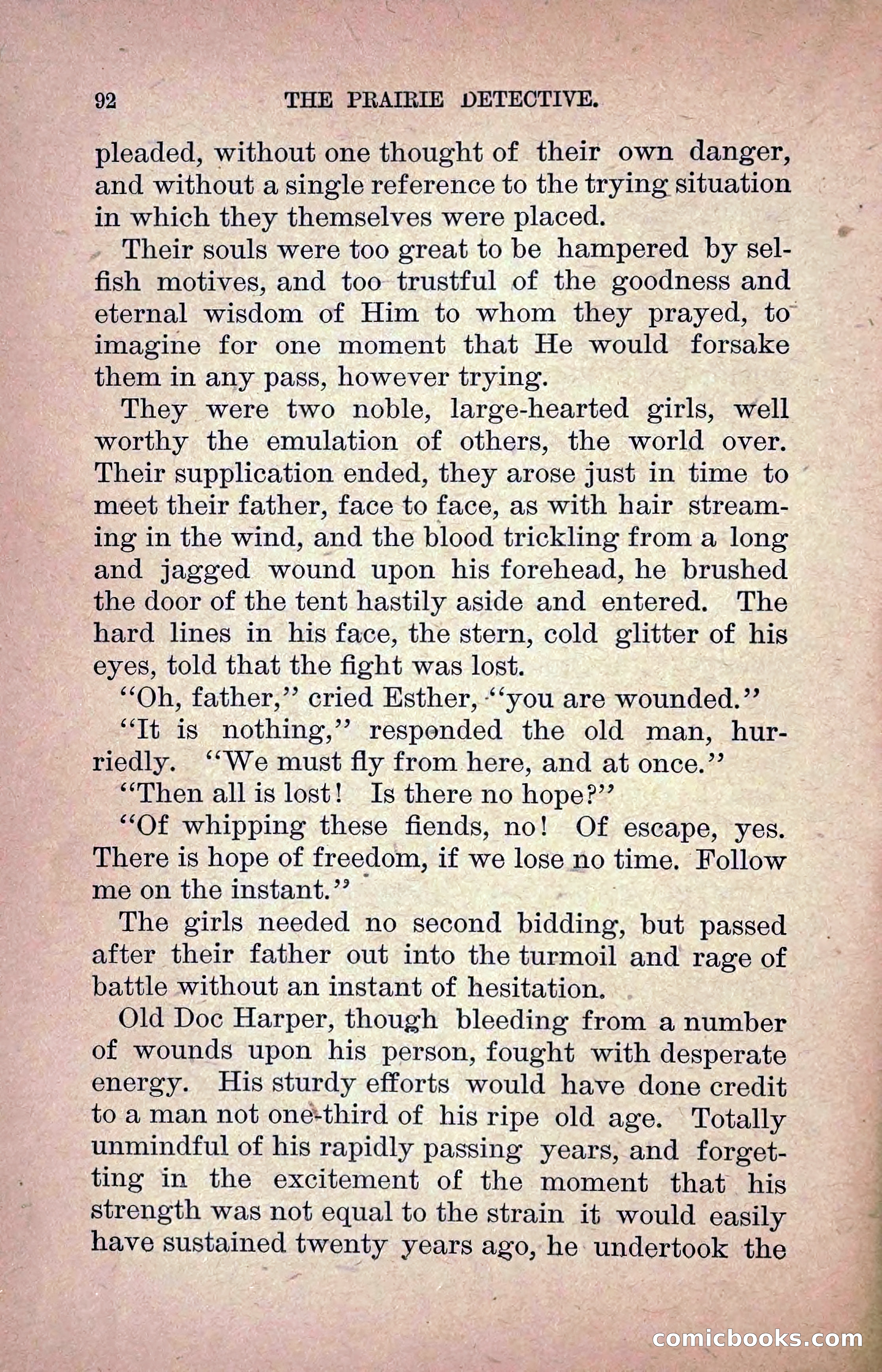 The Prairie Detective: Secret Service Series No. 24 — page 94 of 218