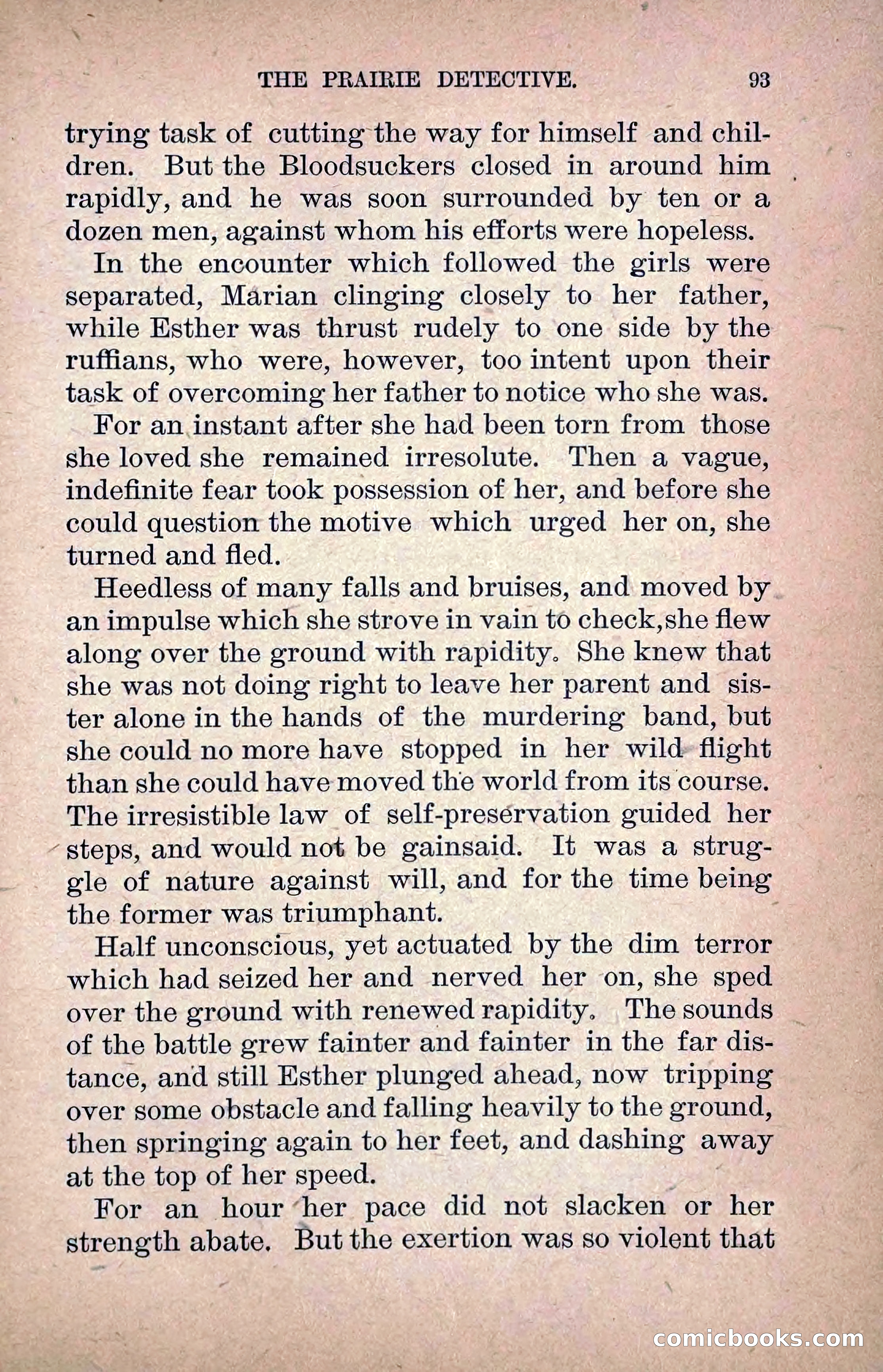 The Prairie Detective: Secret Service Series No. 24 — page 95 of 218