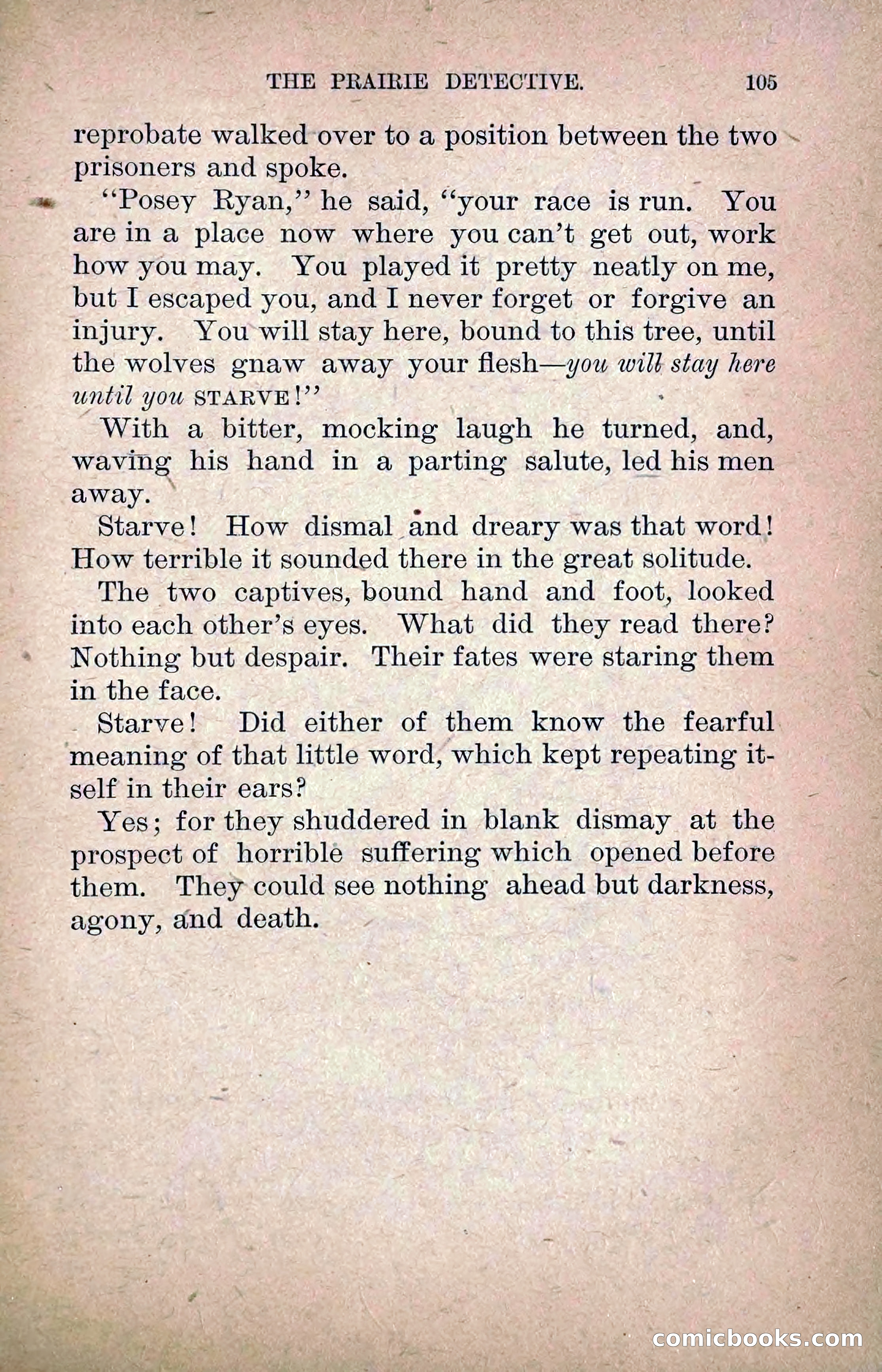 The Prairie Detective: Secret Service Series No. 24 — page 107 of 218