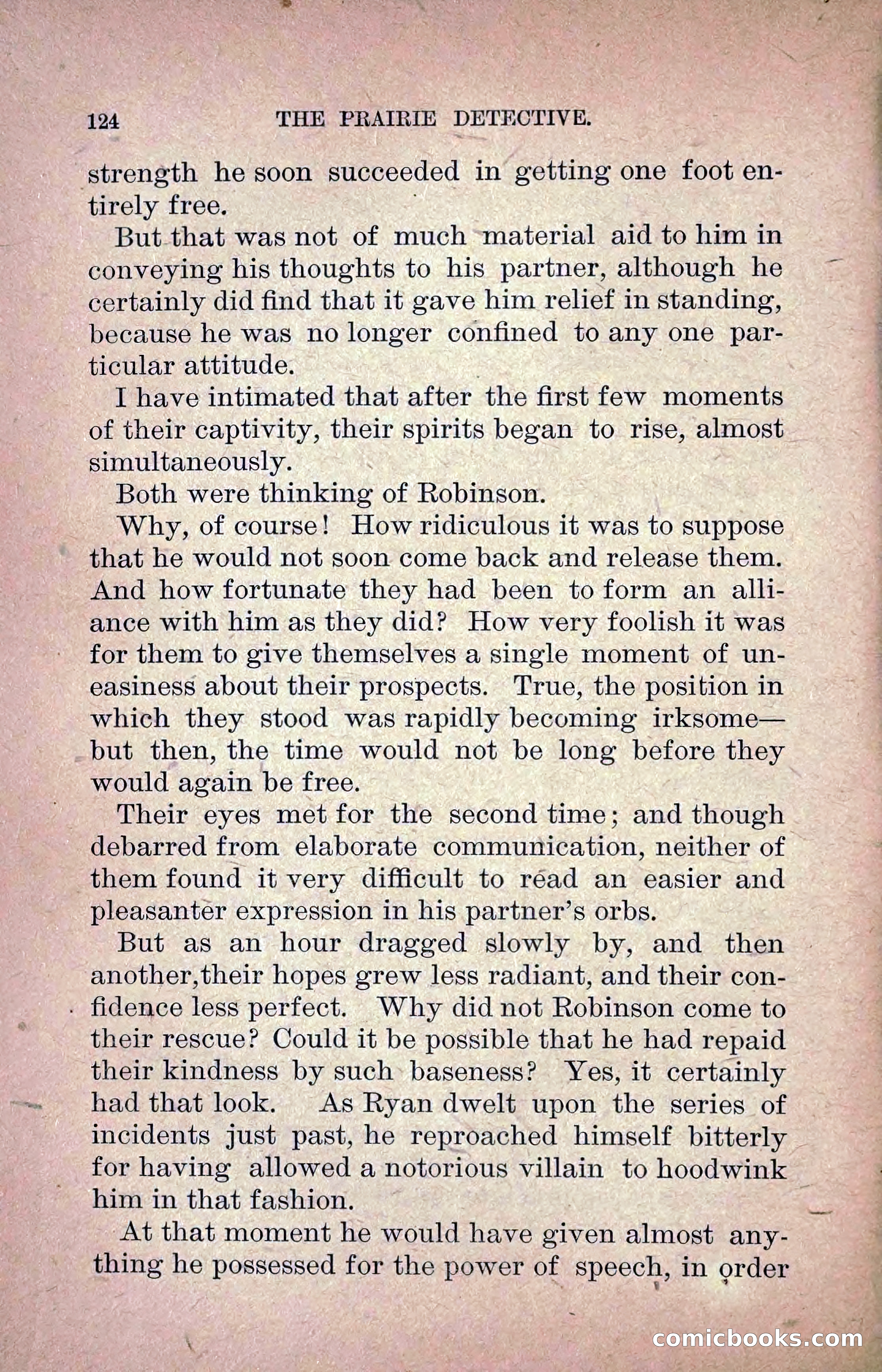 The Prairie Detective: Secret Service Series No. 24 — page 126 of 218