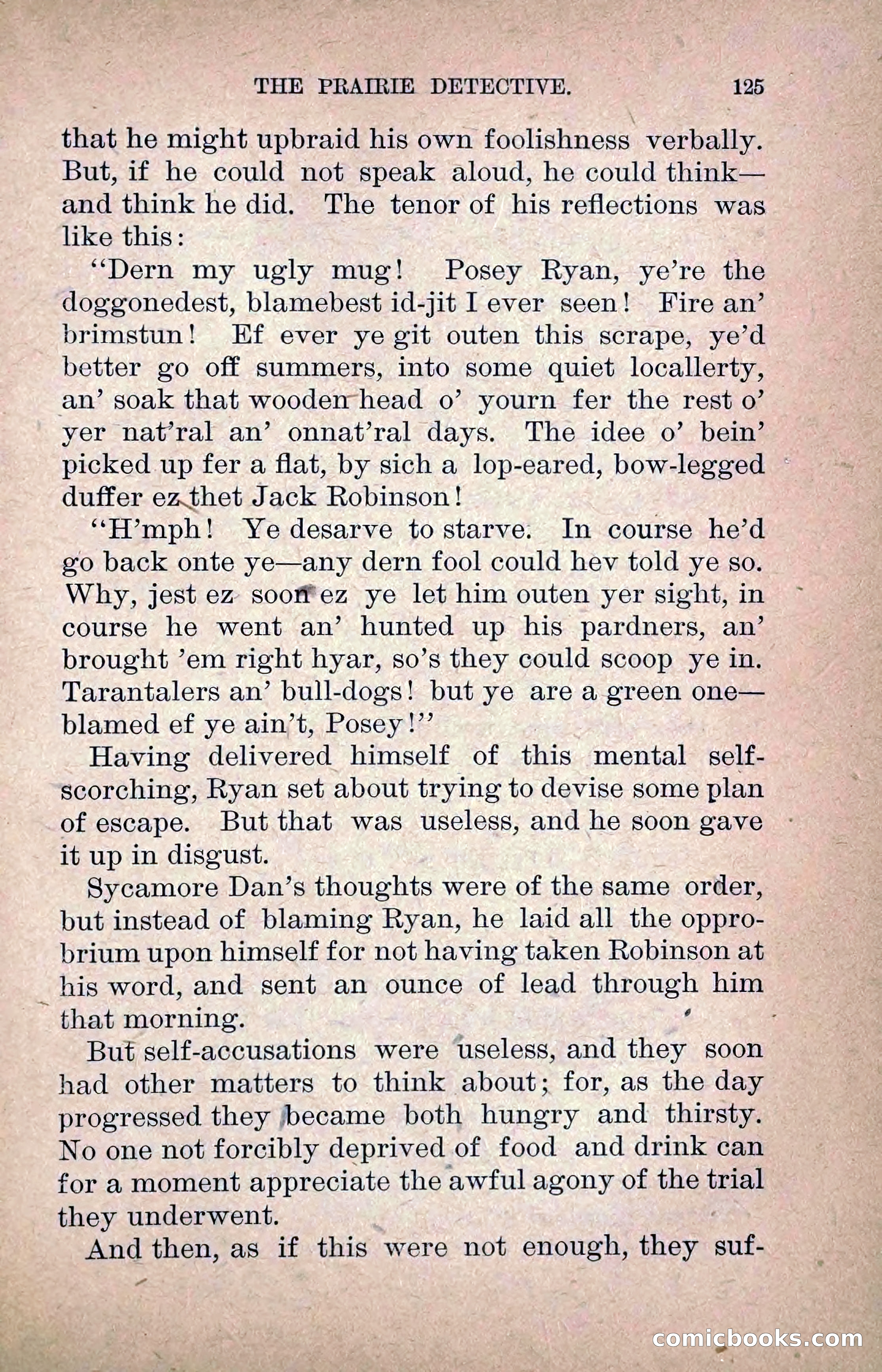 The Prairie Detective: Secret Service Series No. 24 — page 127 of 218