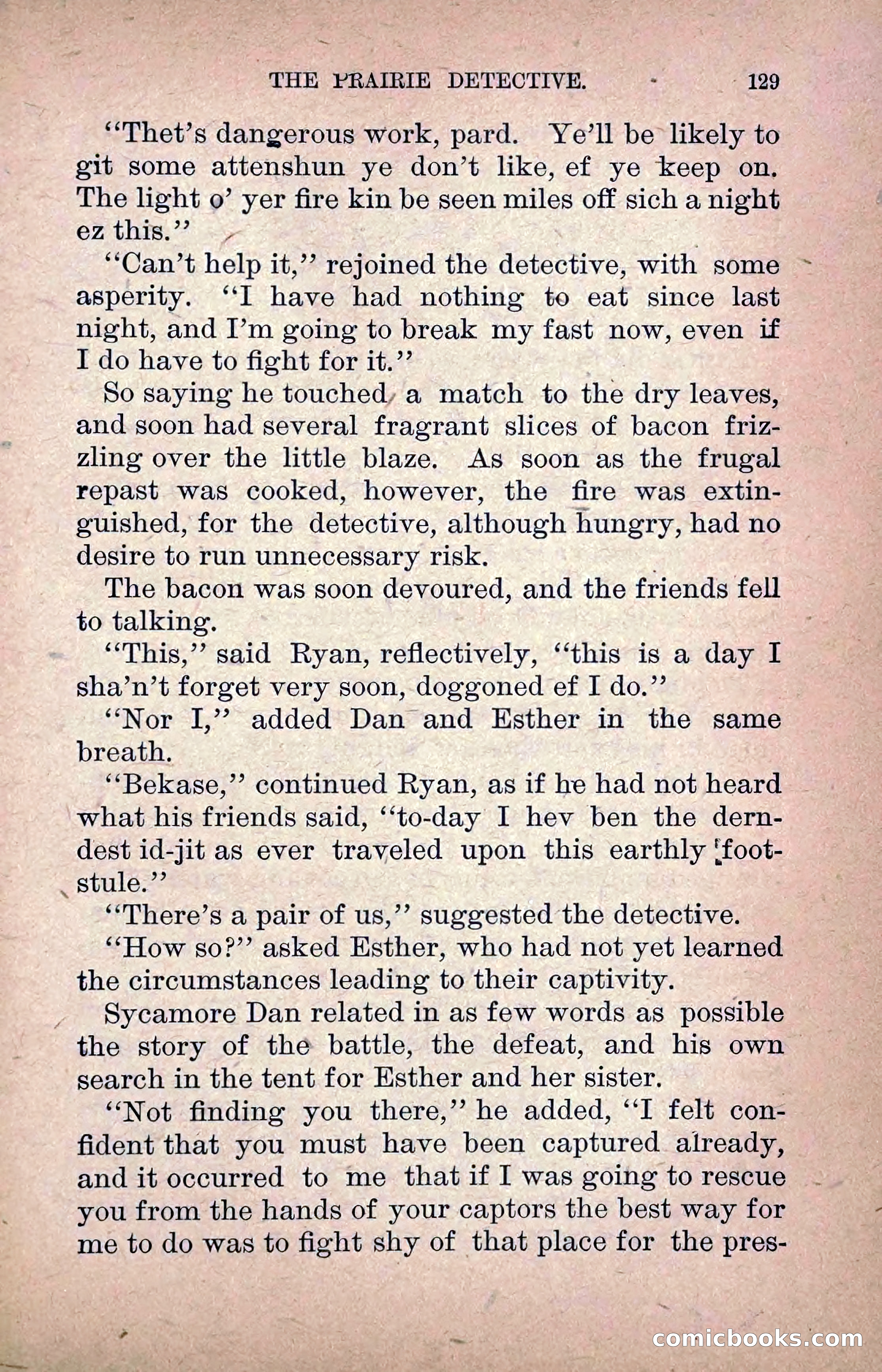 The Prairie Detective: Secret Service Series No. 24 — page 131 of 218