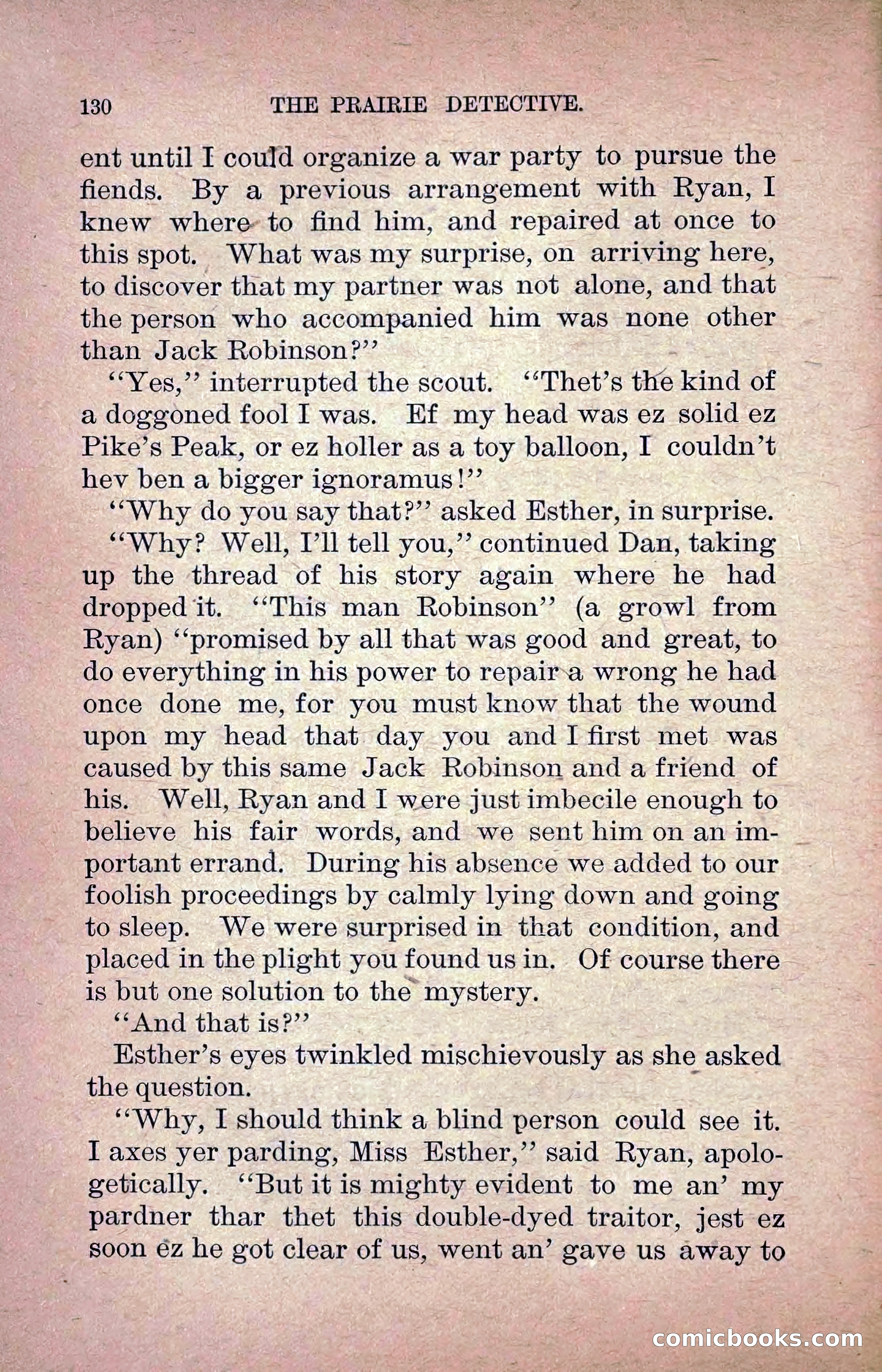 The Prairie Detective: Secret Service Series No. 24 — page 132 of 218