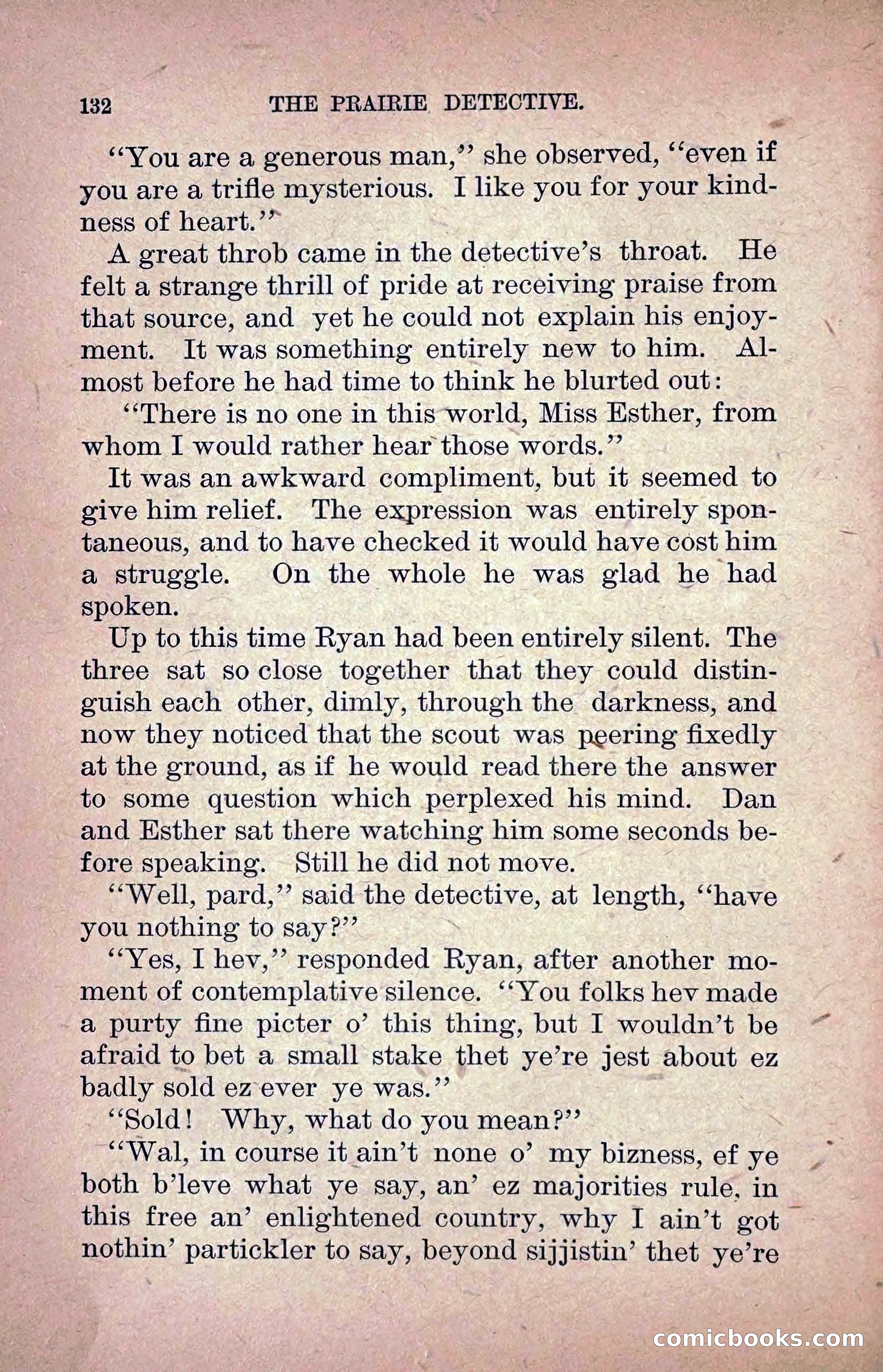 The Prairie Detective: Secret Service Series No. 24 — page 134 of 218
