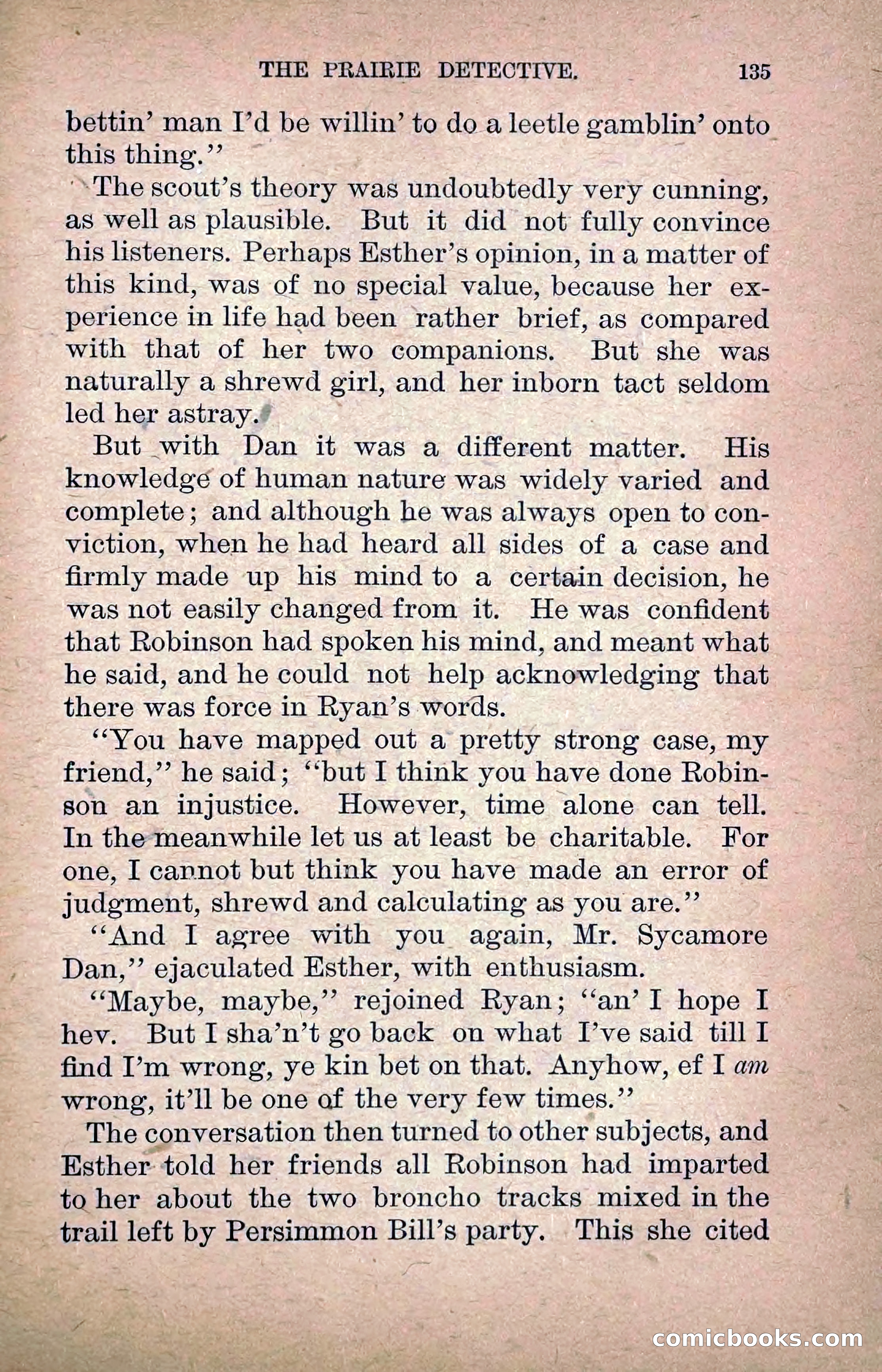 The Prairie Detective: Secret Service Series No. 24 — page 137 of 218