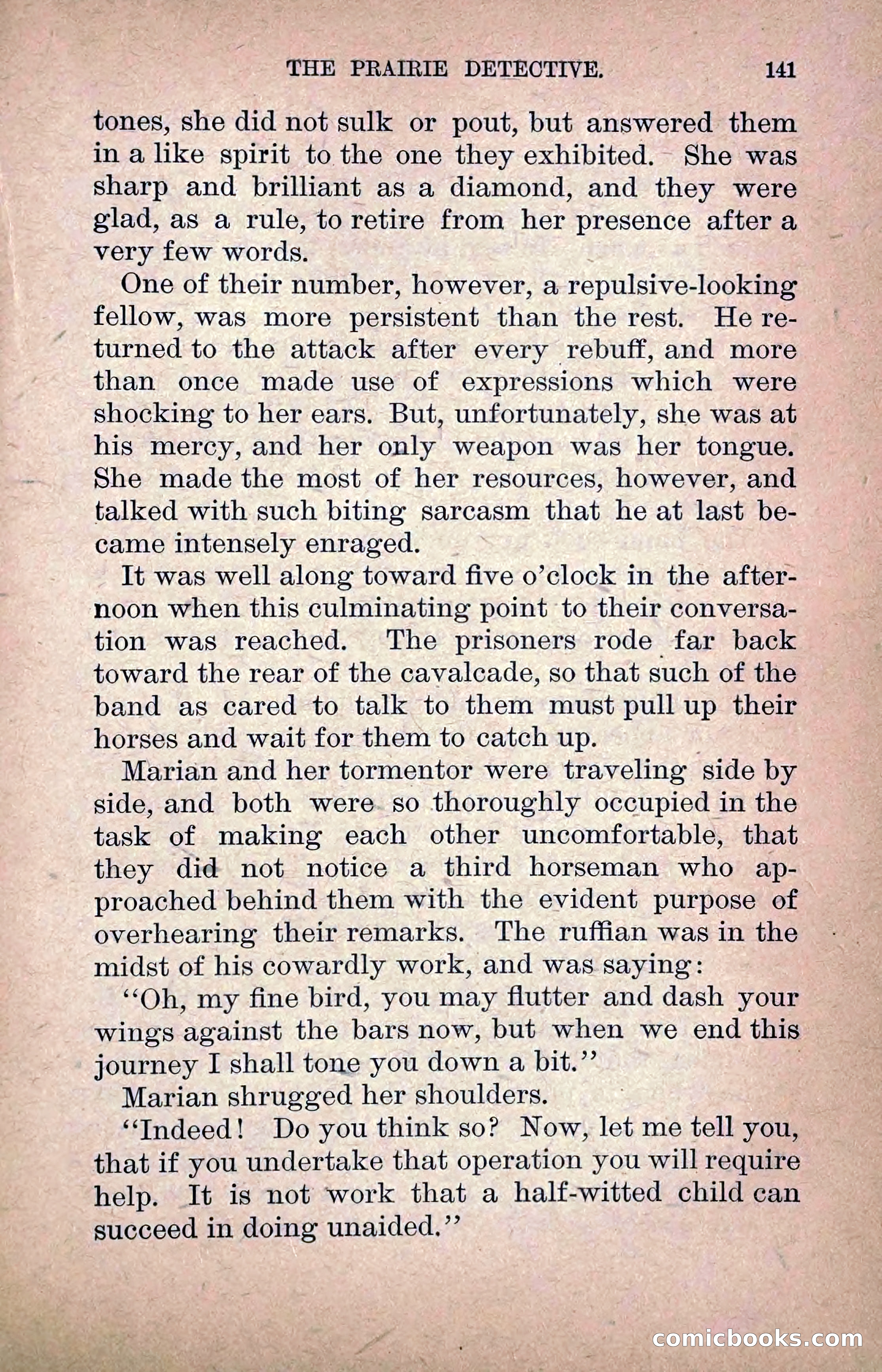The Prairie Detective: Secret Service Series No. 24 — page 143 of 218