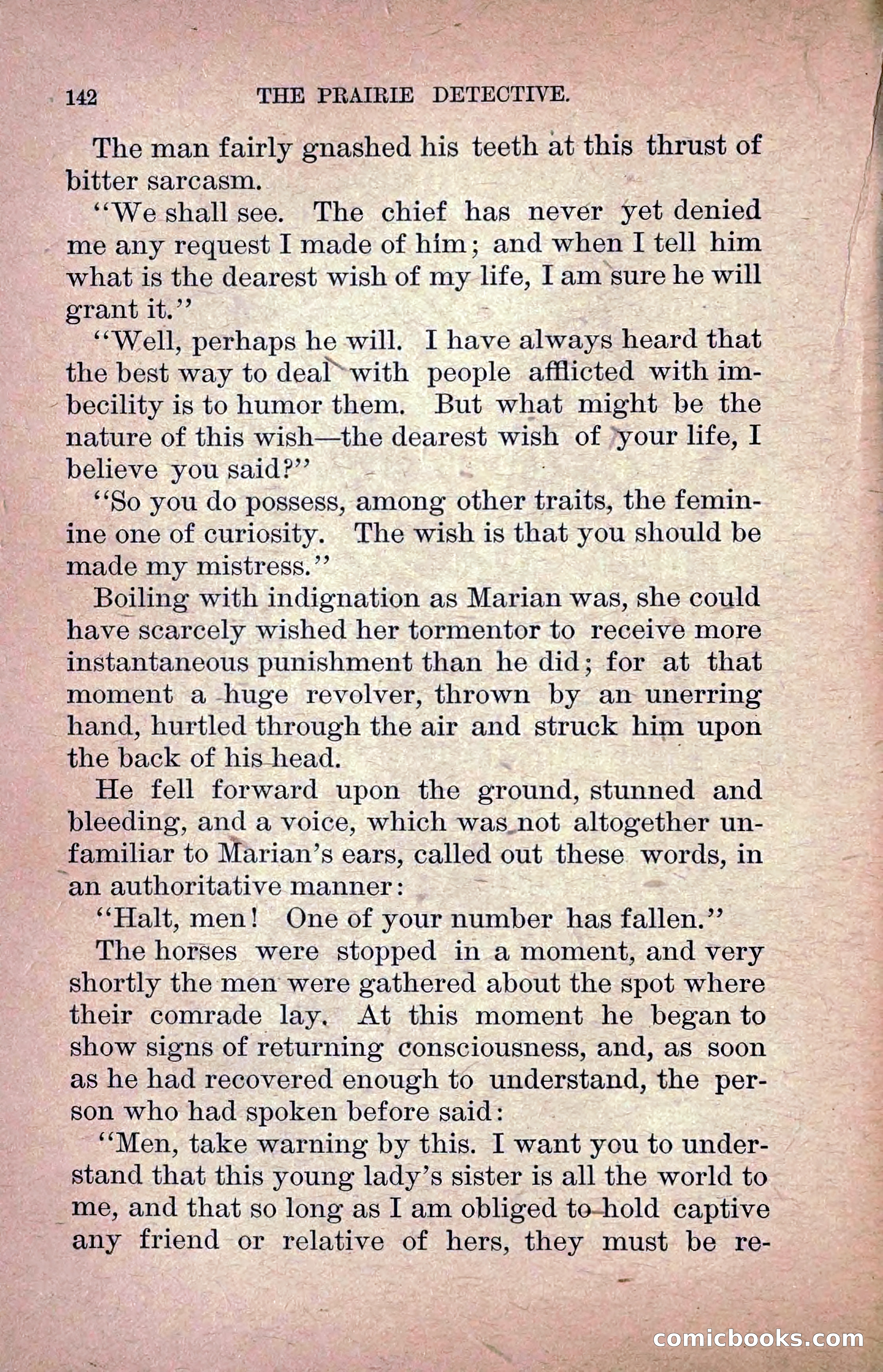 The Prairie Detective: Secret Service Series No. 24 — page 144 of 218