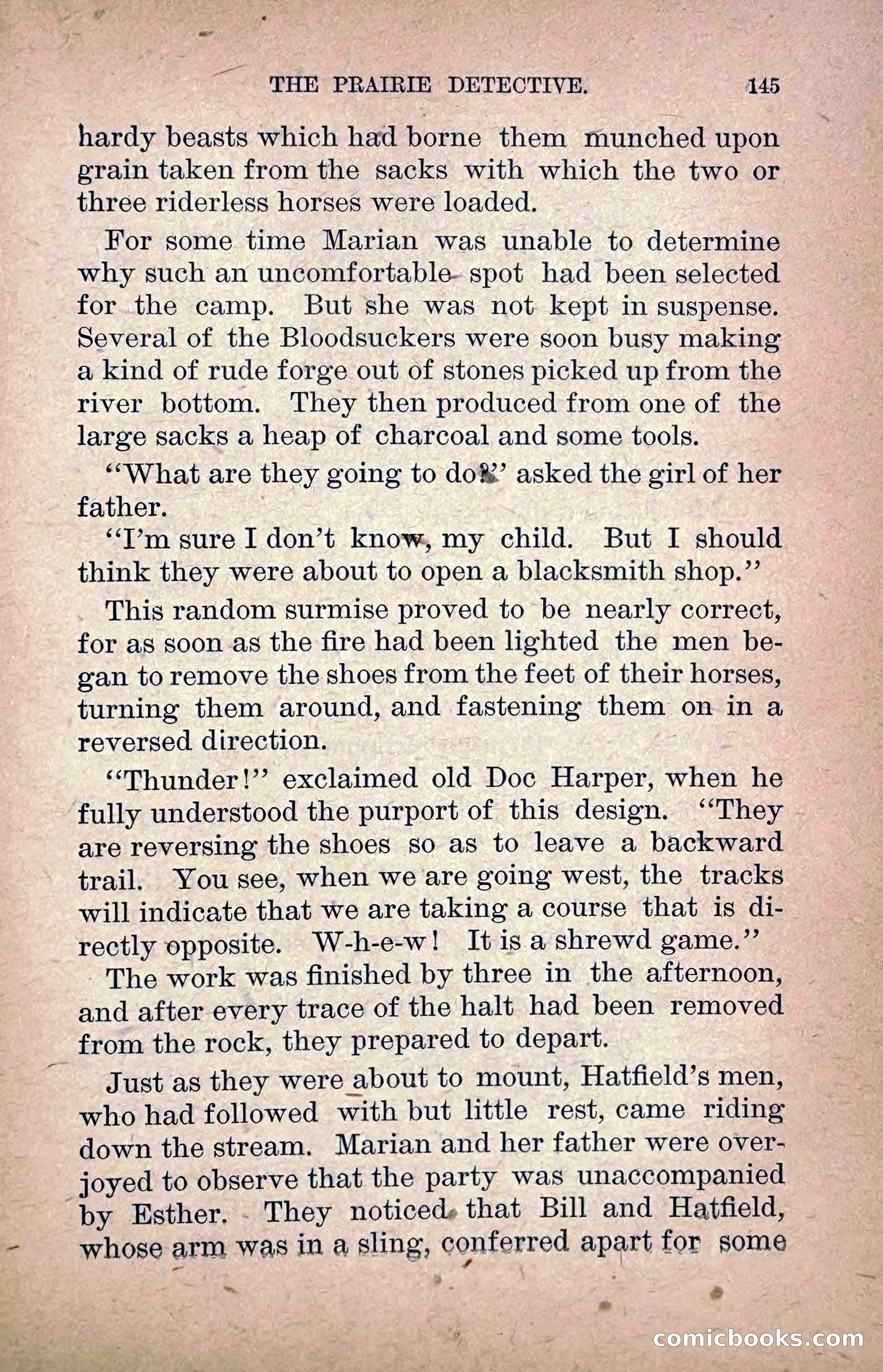 The Prairie Detective: Secret Service Series No. 24 — page 147 of 218