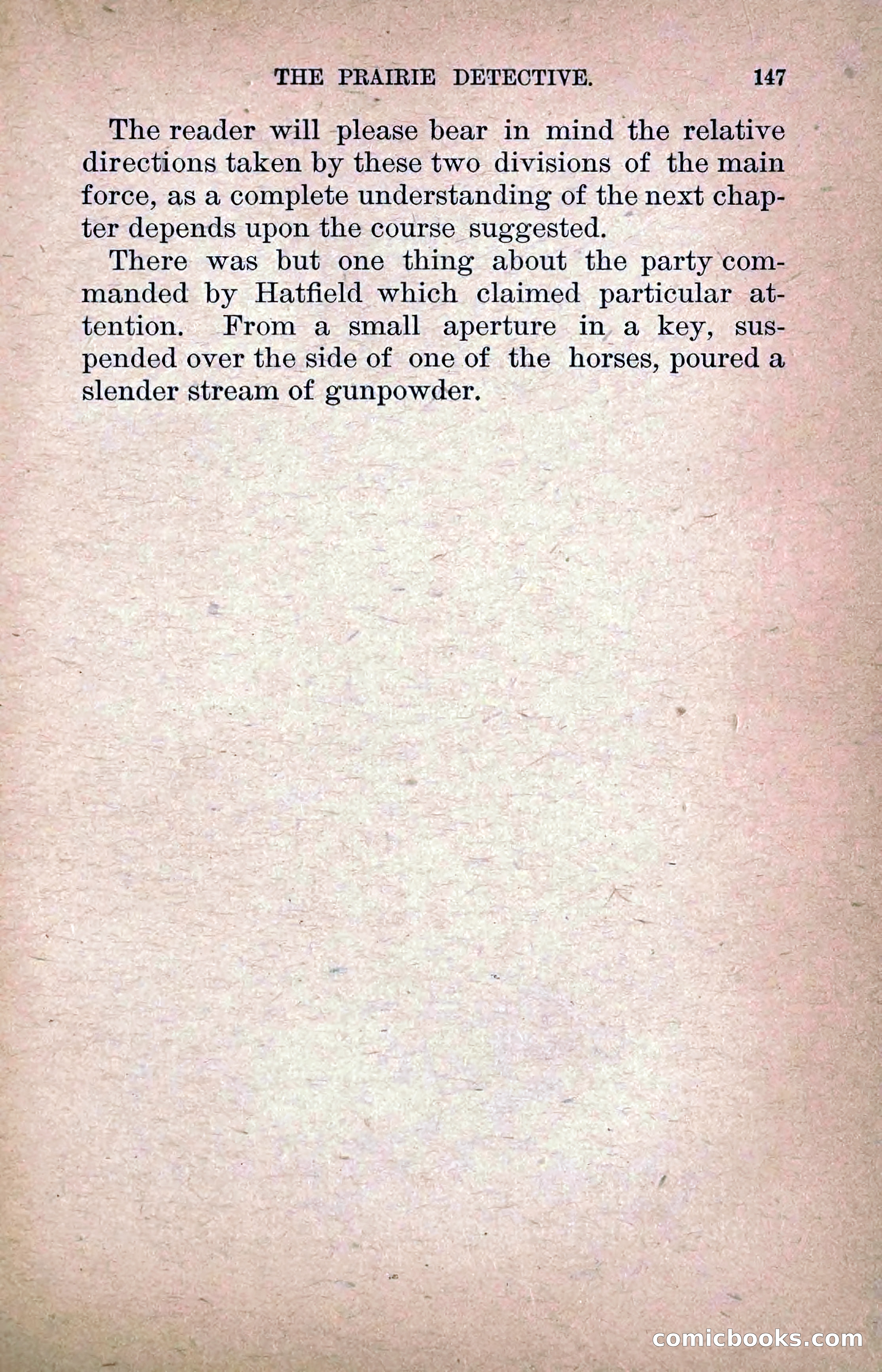 The Prairie Detective: Secret Service Series No. 24 — page 149 of 218