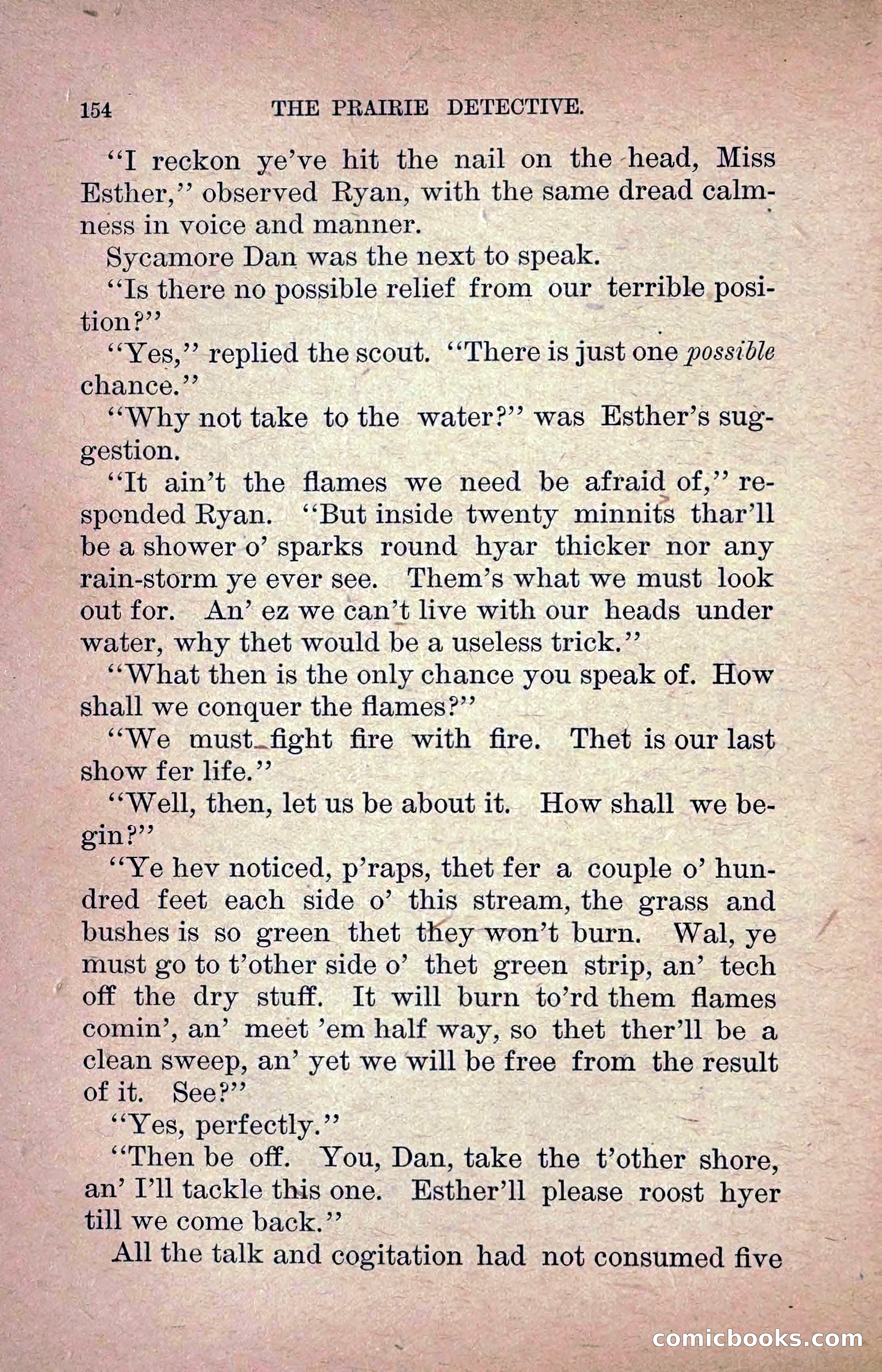 The Prairie Detective: Secret Service Series No. 24 — page 156 of 218