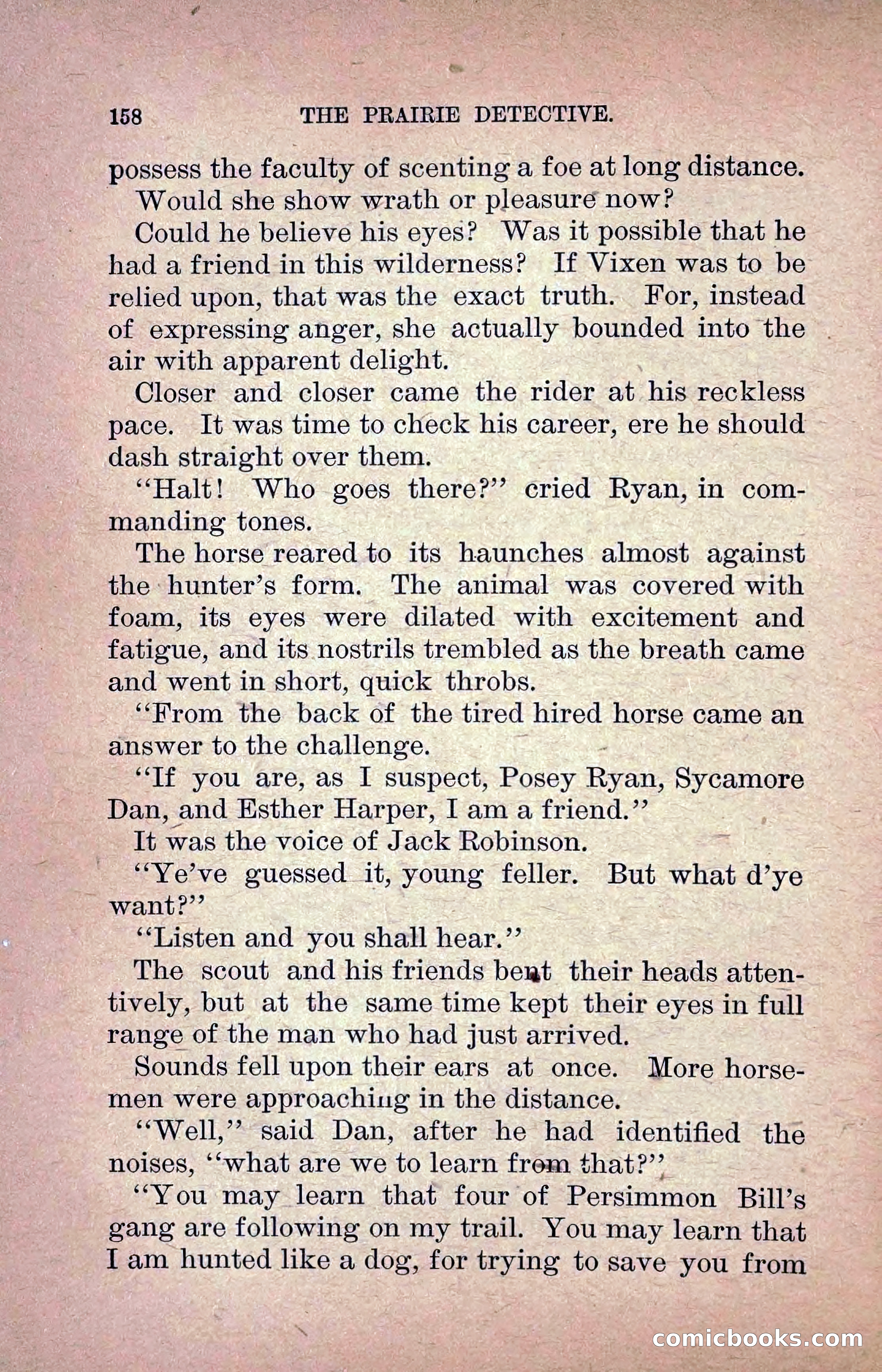 The Prairie Detective: Secret Service Series No. 24 — page 160 of 218