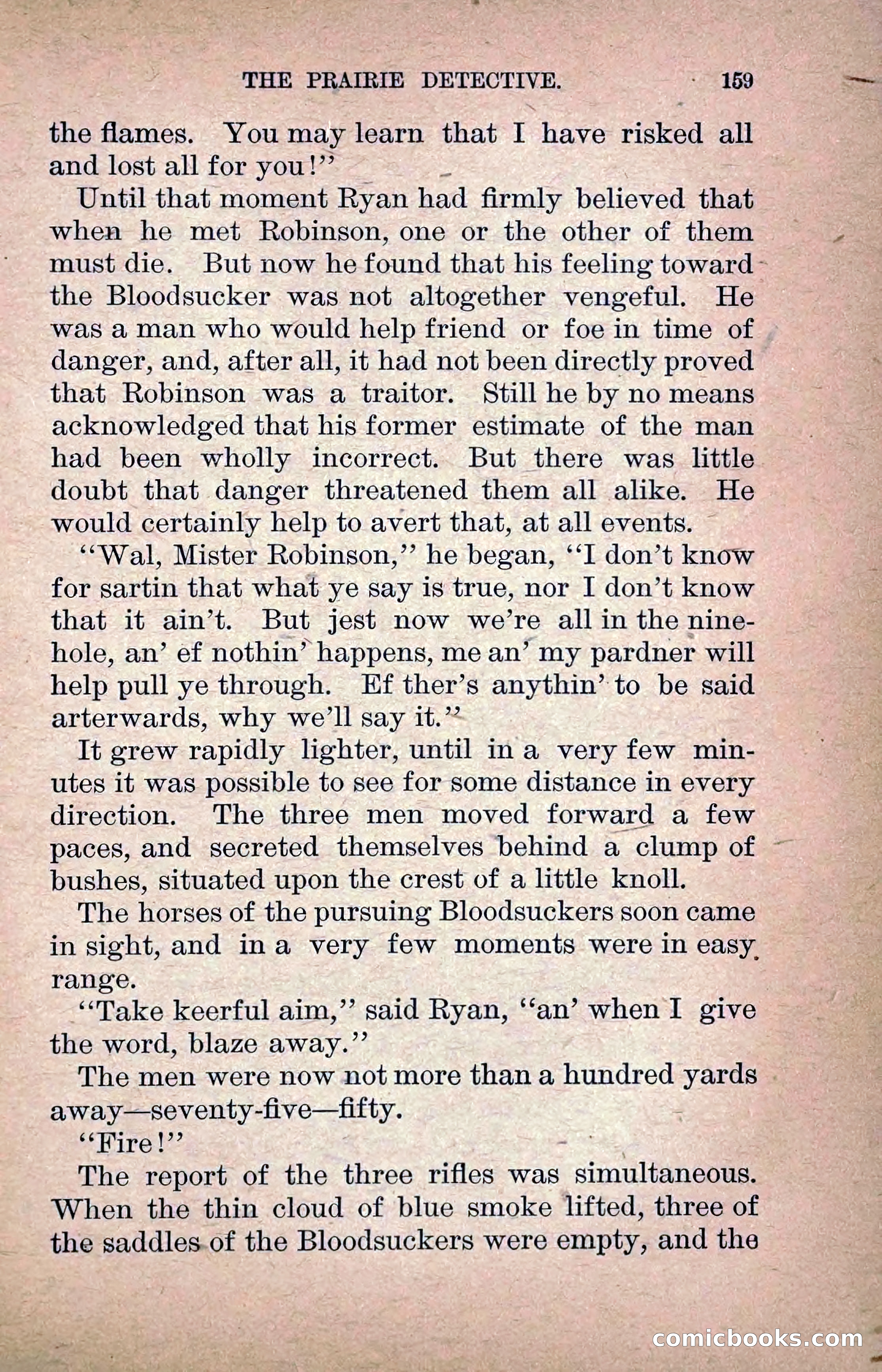 The Prairie Detective: Secret Service Series No. 24 — page 161 of 218