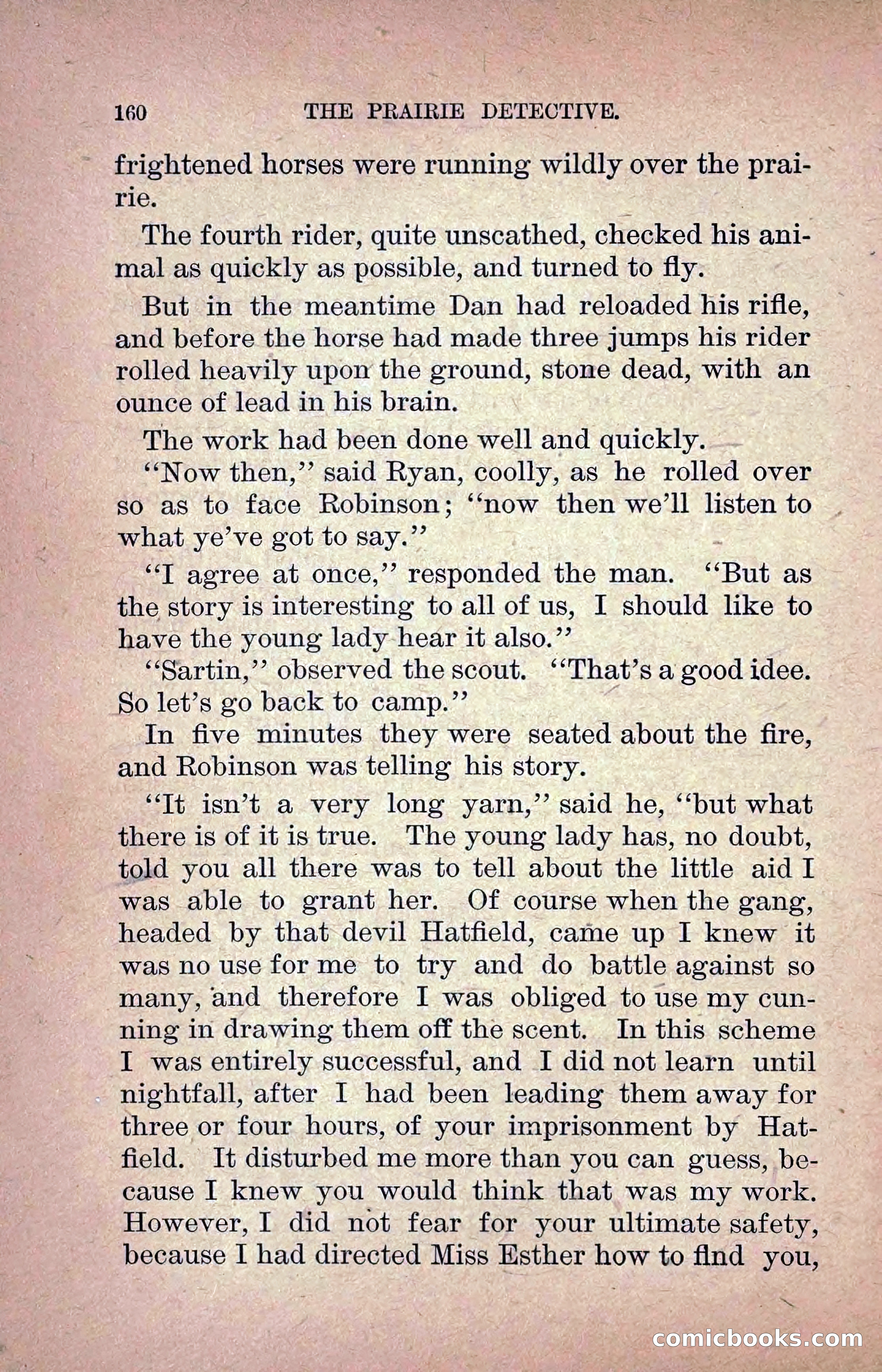 The Prairie Detective: Secret Service Series No. 24 — page 162 of 218