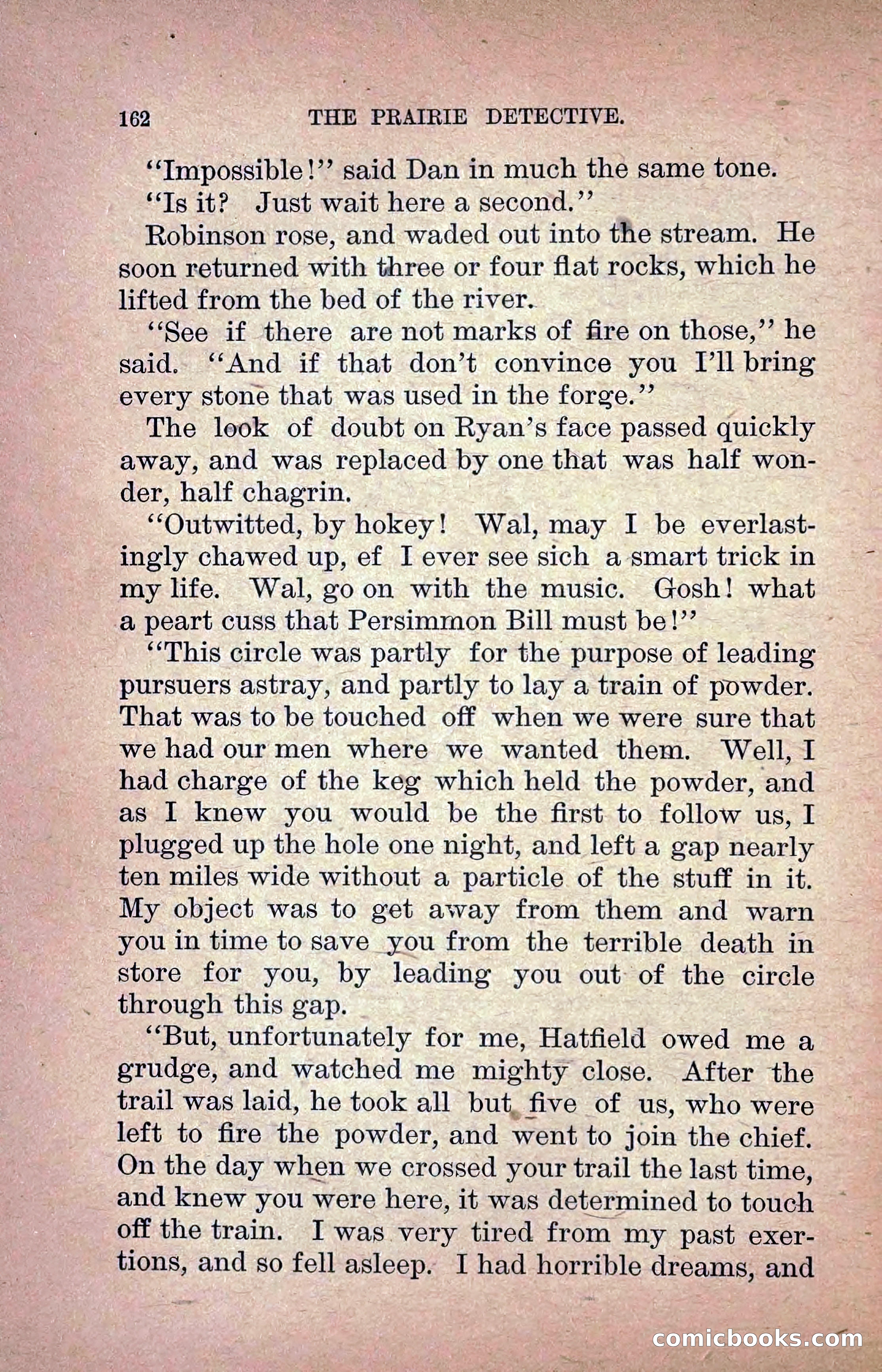 The Prairie Detective: Secret Service Series No. 24 — page 164 of 218
